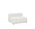 Billie Loungestol Ivory Bouclé 120cm
