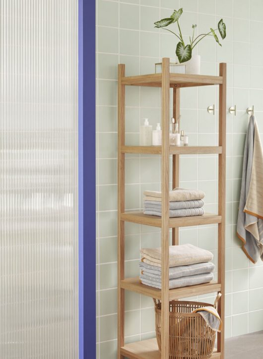 Hübsch Mason Bokhylle FSC Eik 45x180cm