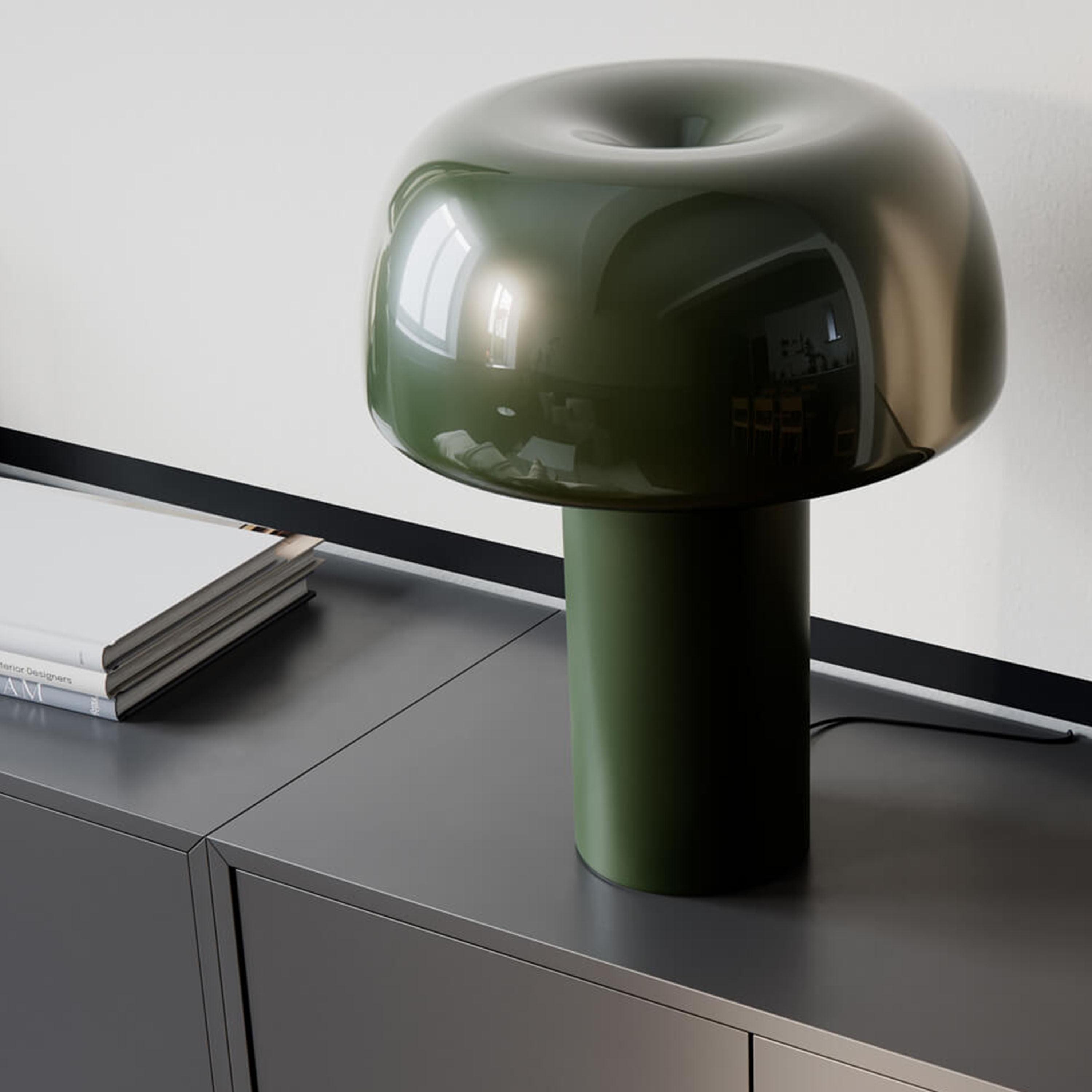 By Rydéns Lean on Me Bordslampa Mörkgrön