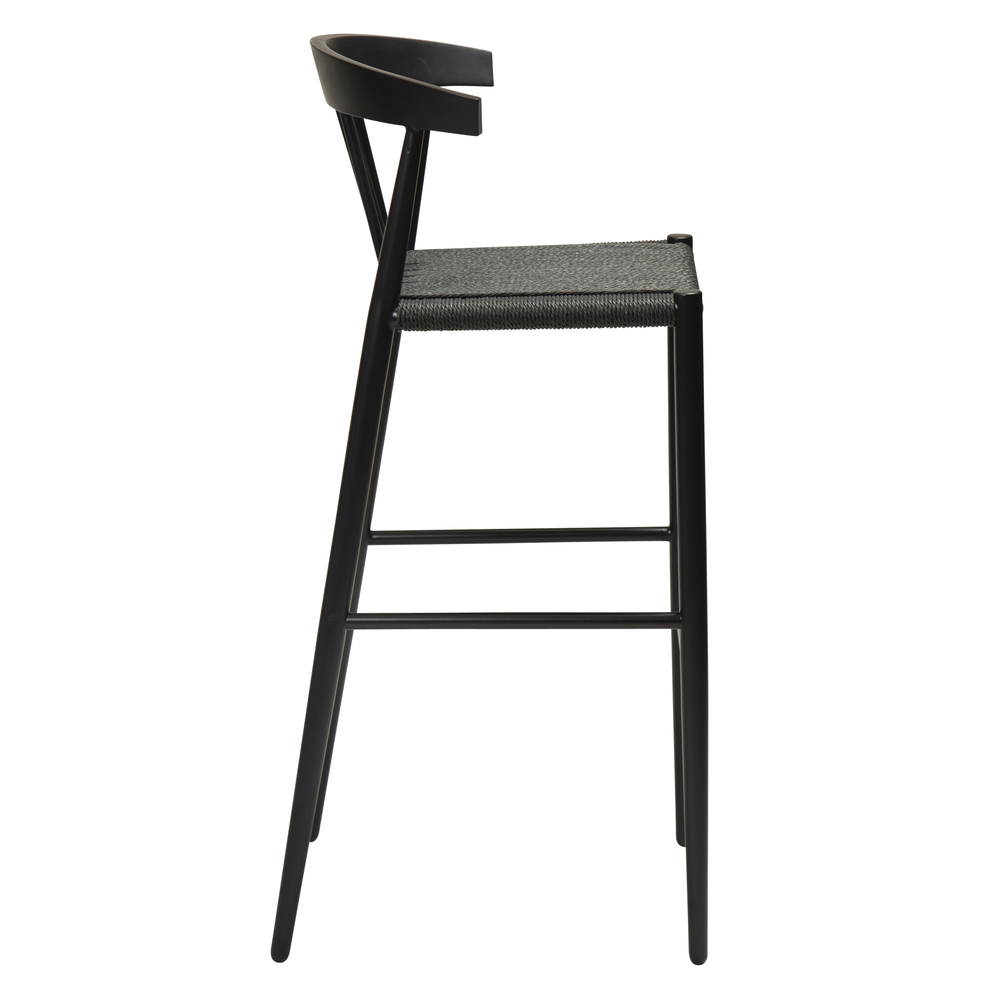 Dan Form Sava Barstol Svart 67cm