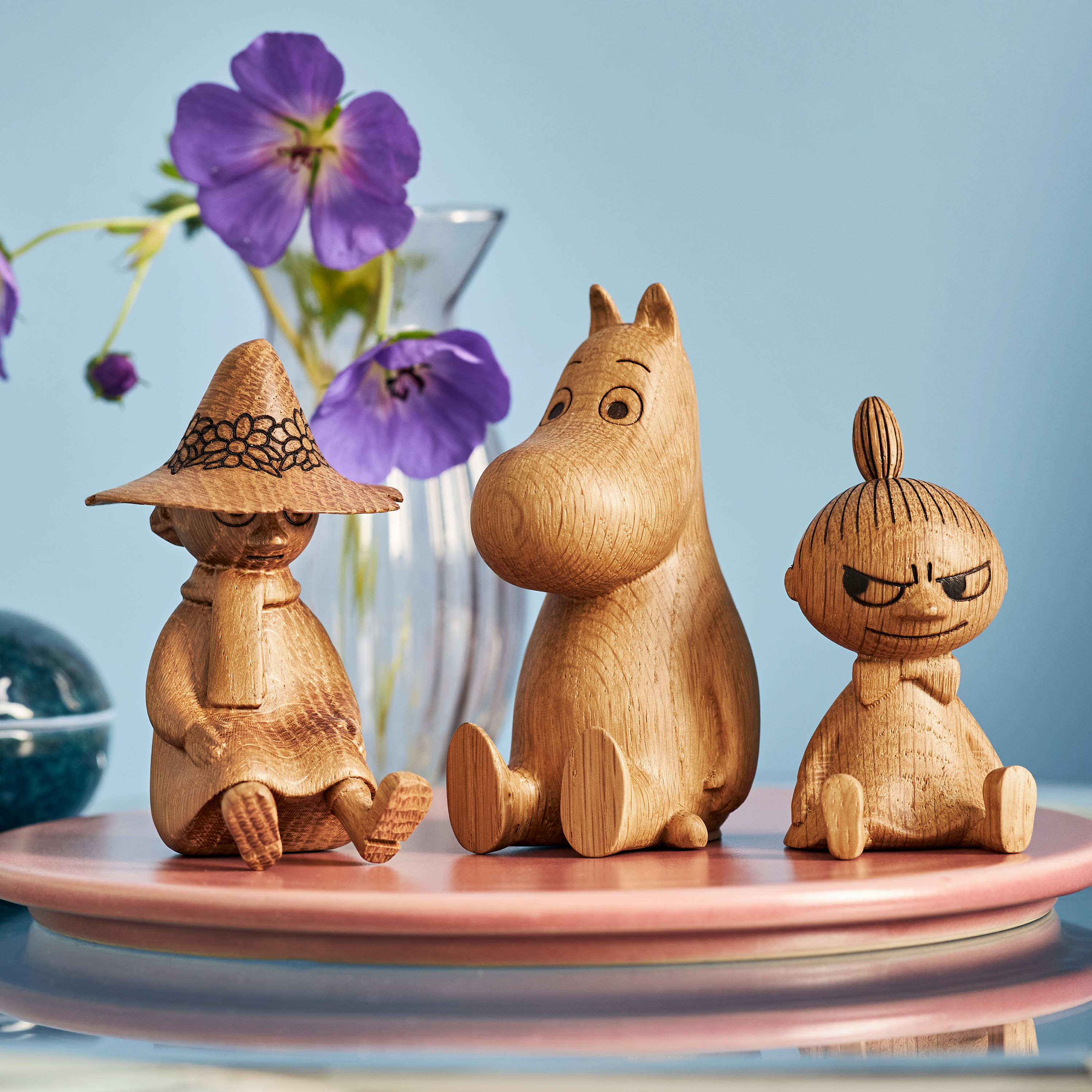 Dsignhouse x Moomin Mummitrollet Tredekorasjon Lille My Eik 8cm