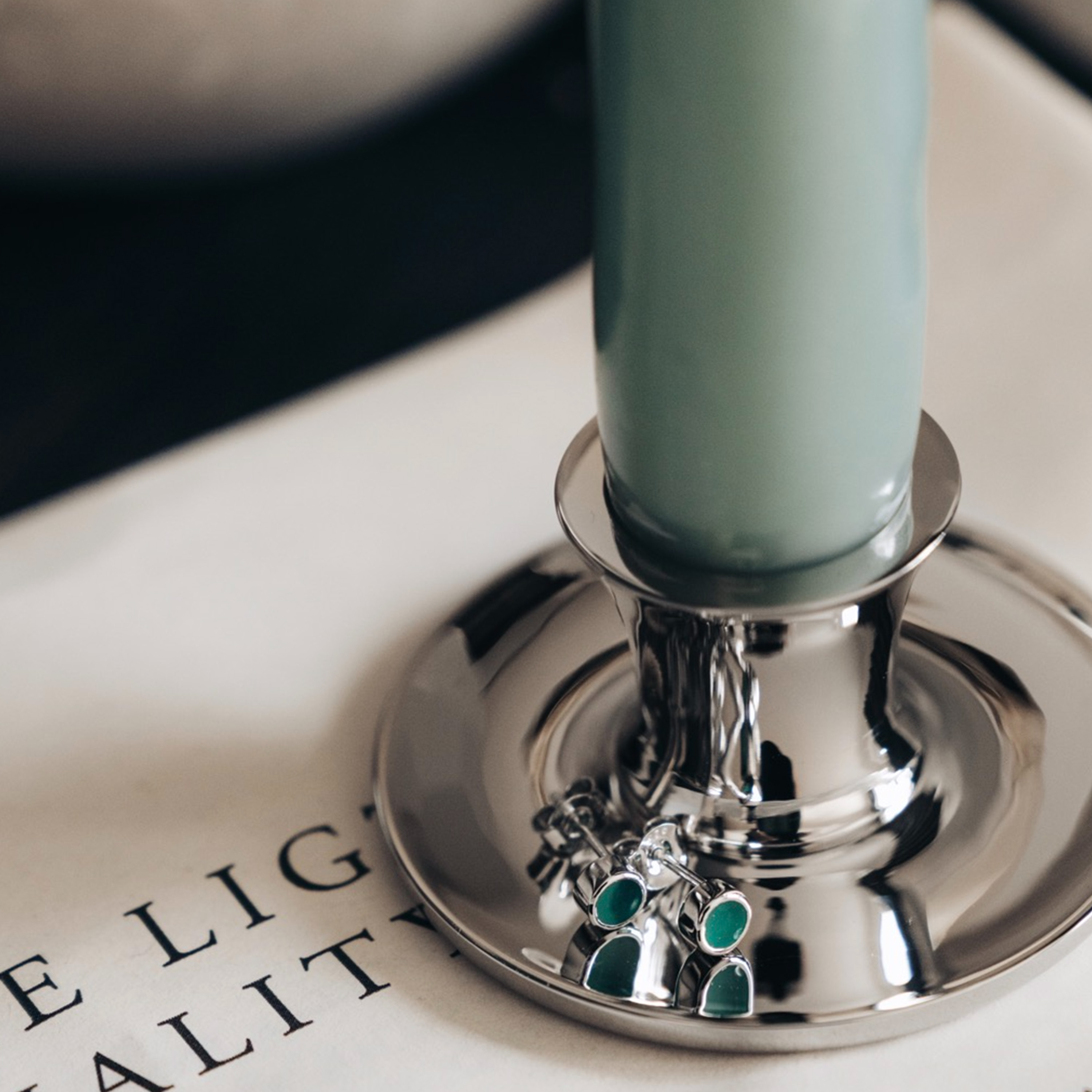 Hilke Collection Basso Ljusstake Silver