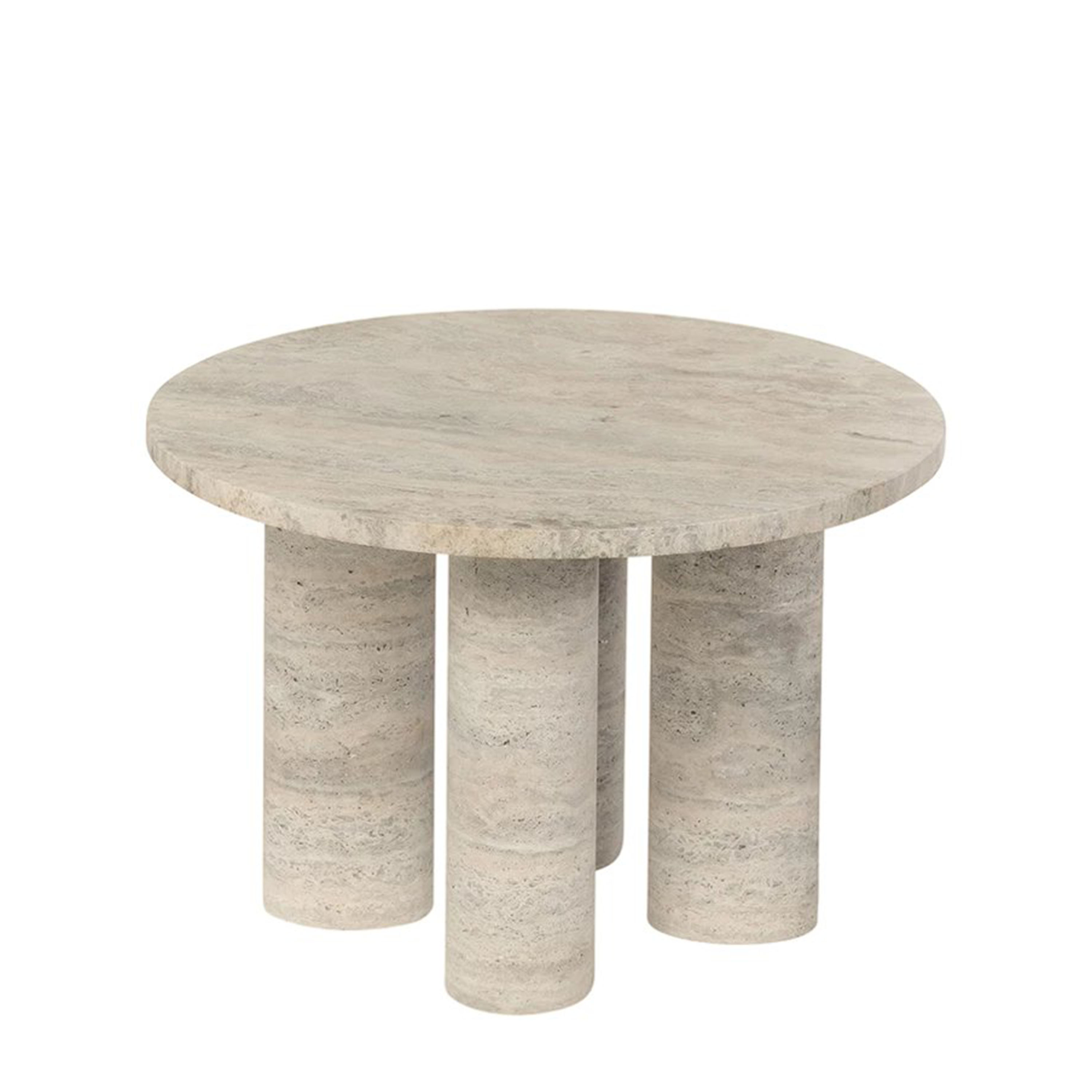 Blomus Volos Sidebord Travertin Ø52