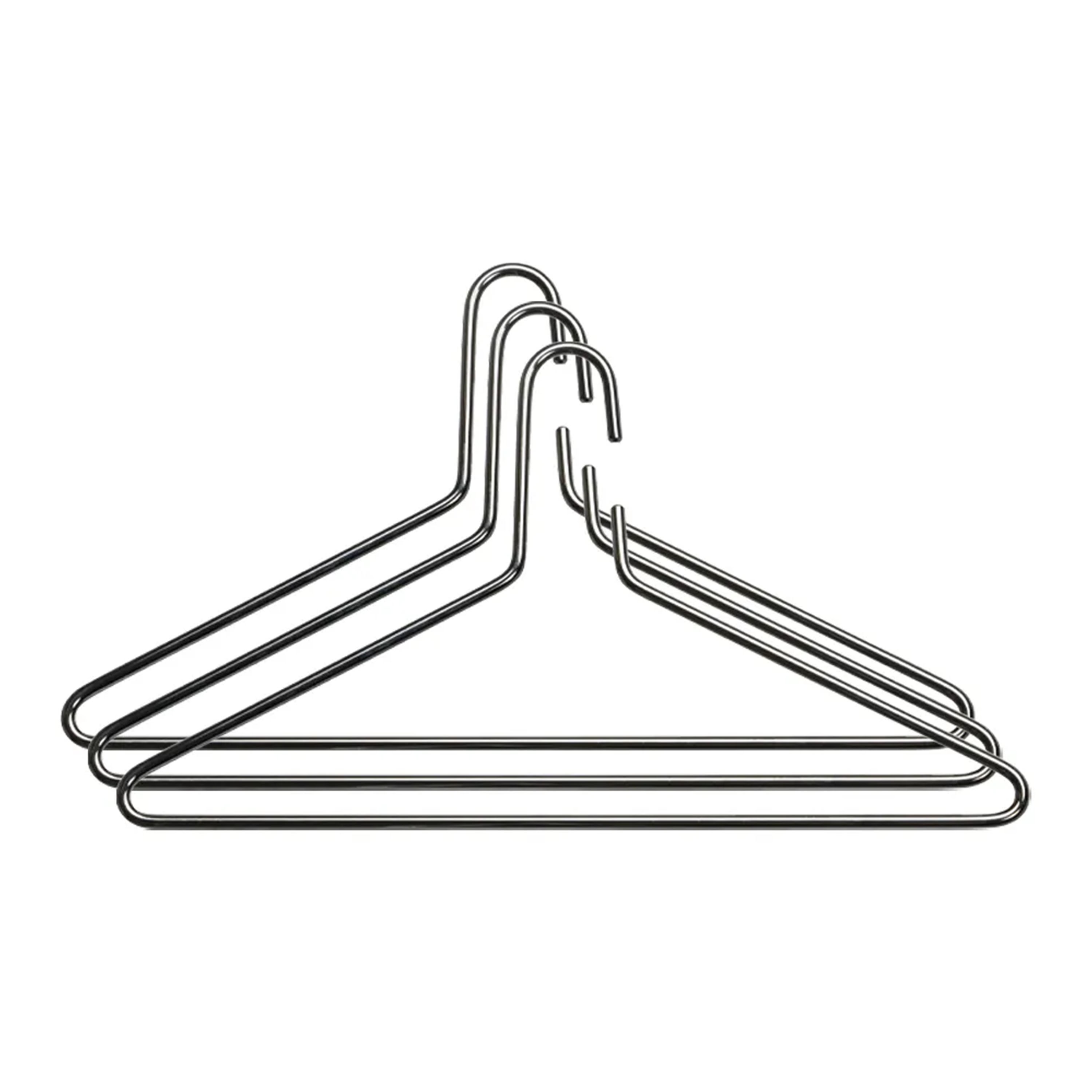 Triangel Vaateripustin Kromi 3-pack