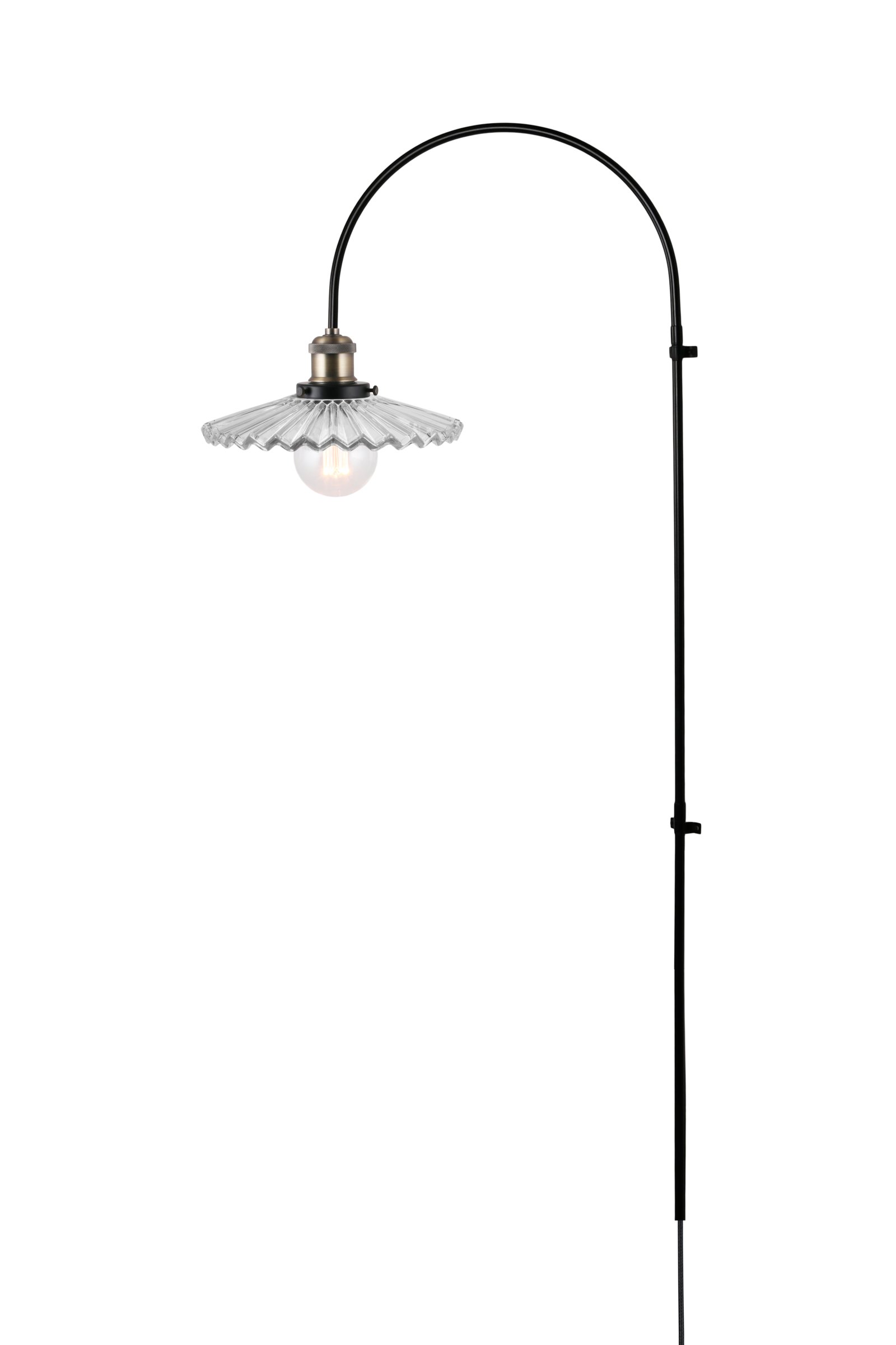 Globen Lighting Cobbler Vegglampe Klar 150cm