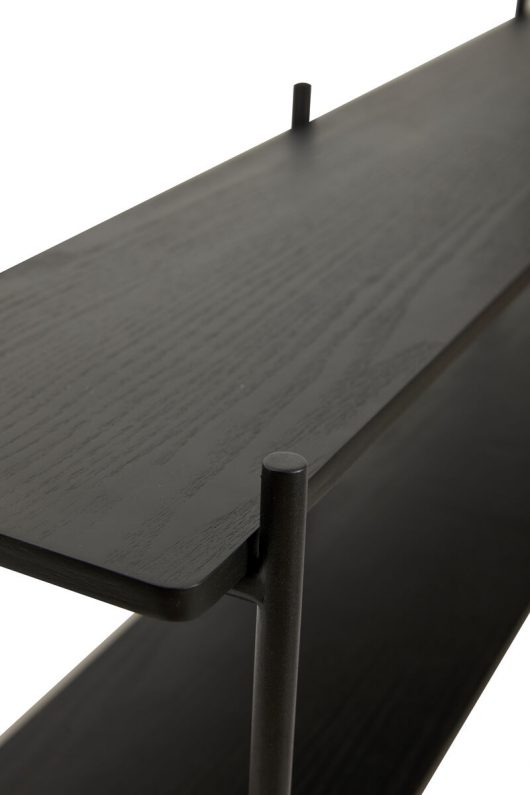 Hübsch Norm Hylla FSC Svart 100cm