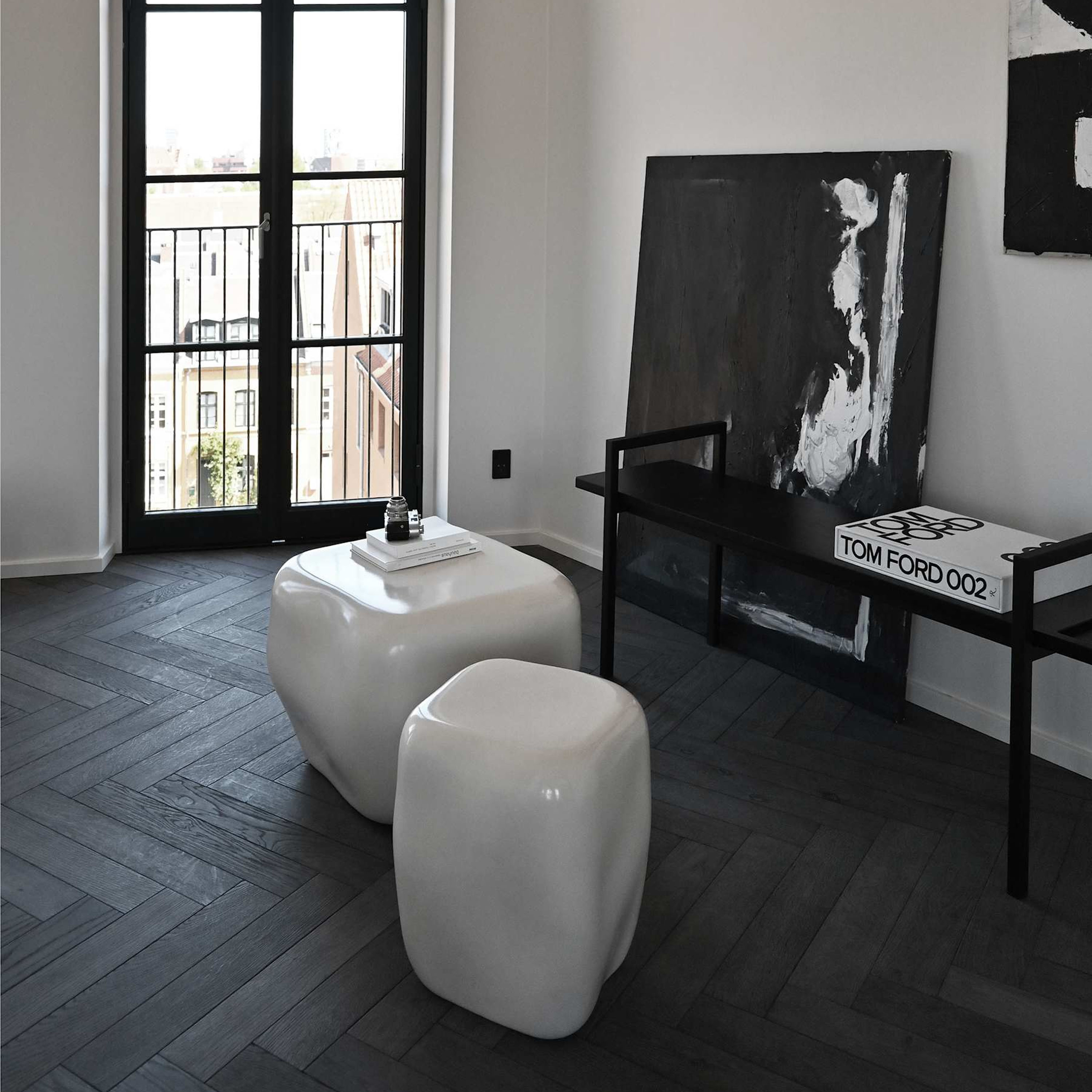 101 Copenhagen Ishi High Soffbord Glaze Birch Medio