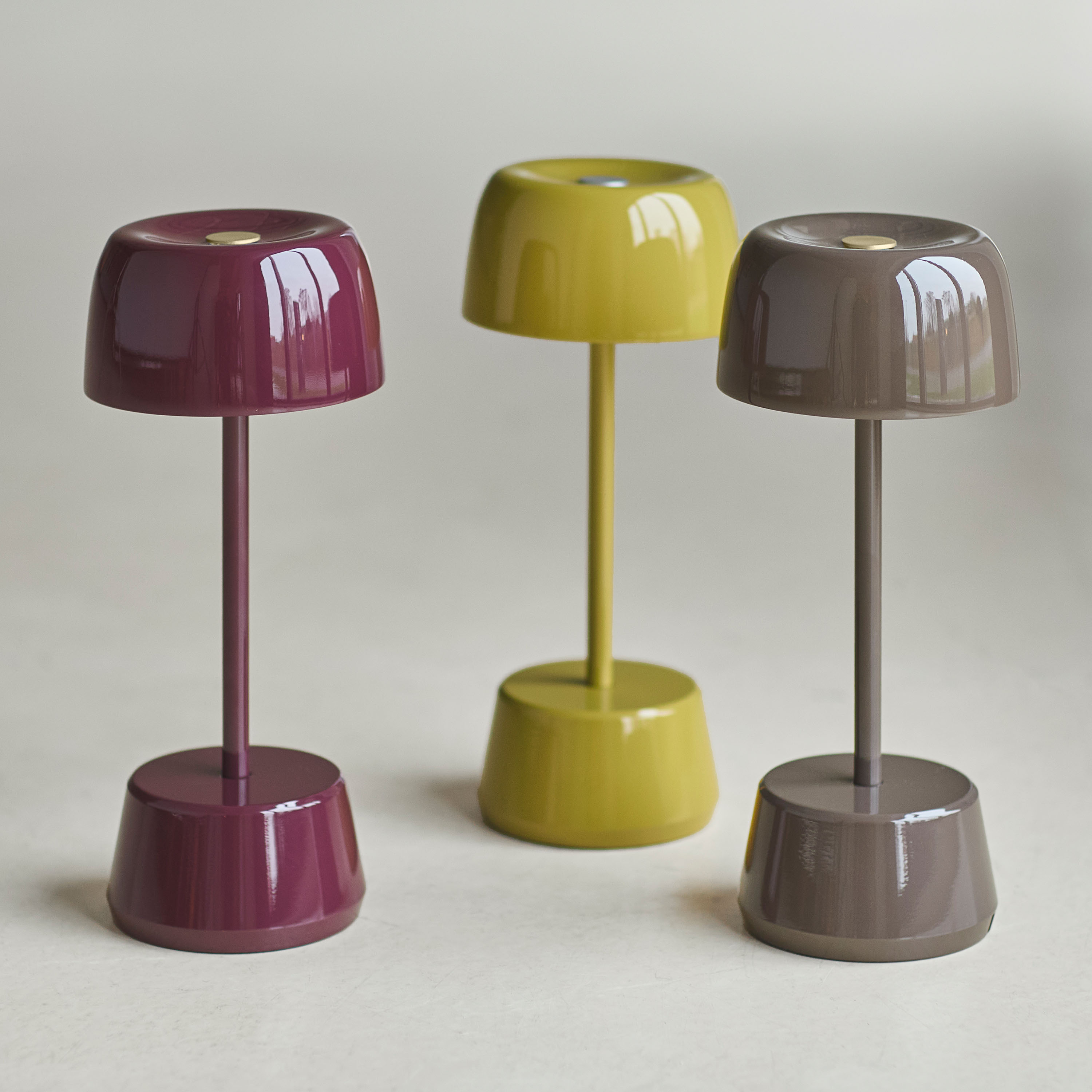 LOOM Design Dexter Portabel Bordslampa Smoked Brownie 30cm