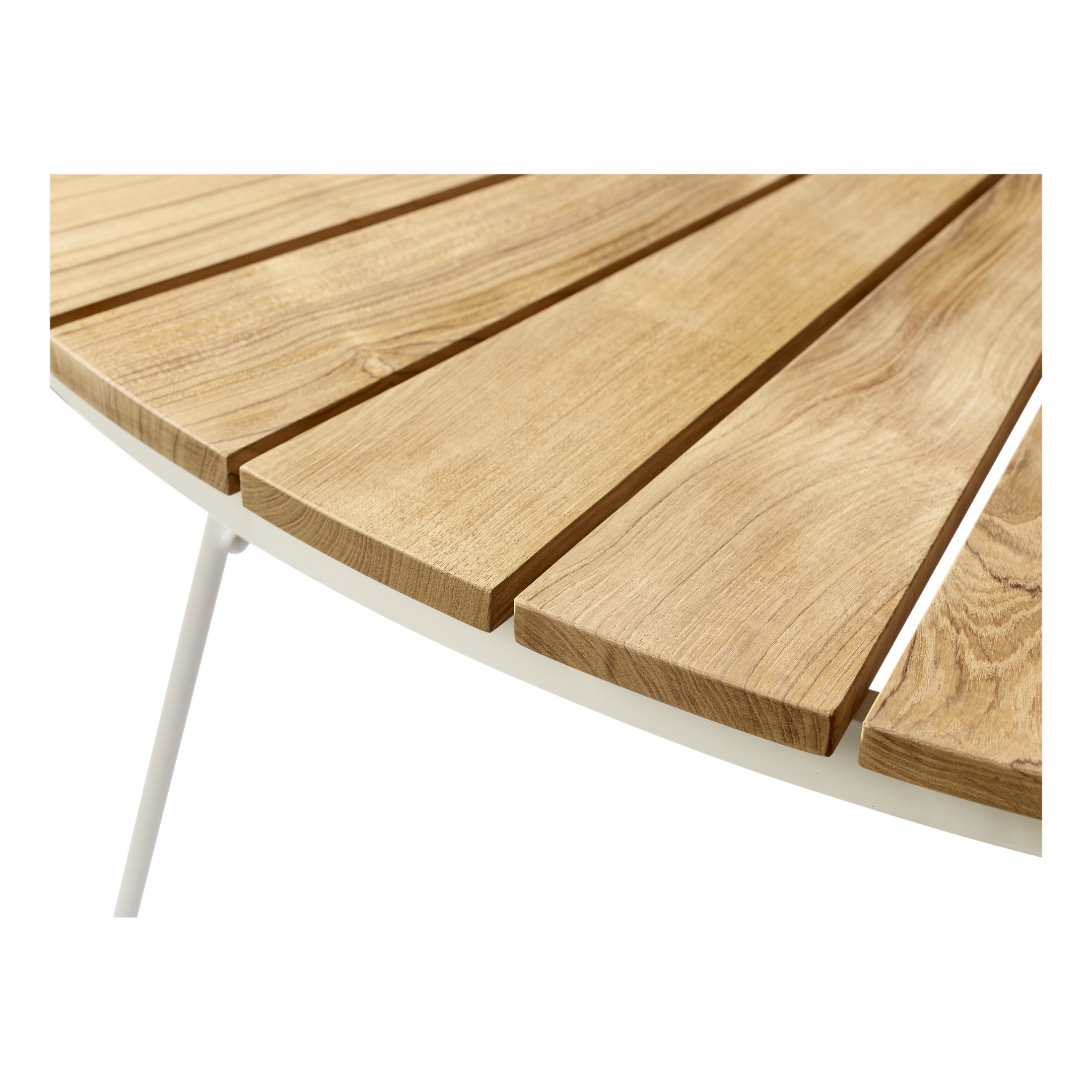 Cinas Ellen Esstisch Weiß Ø130 cm