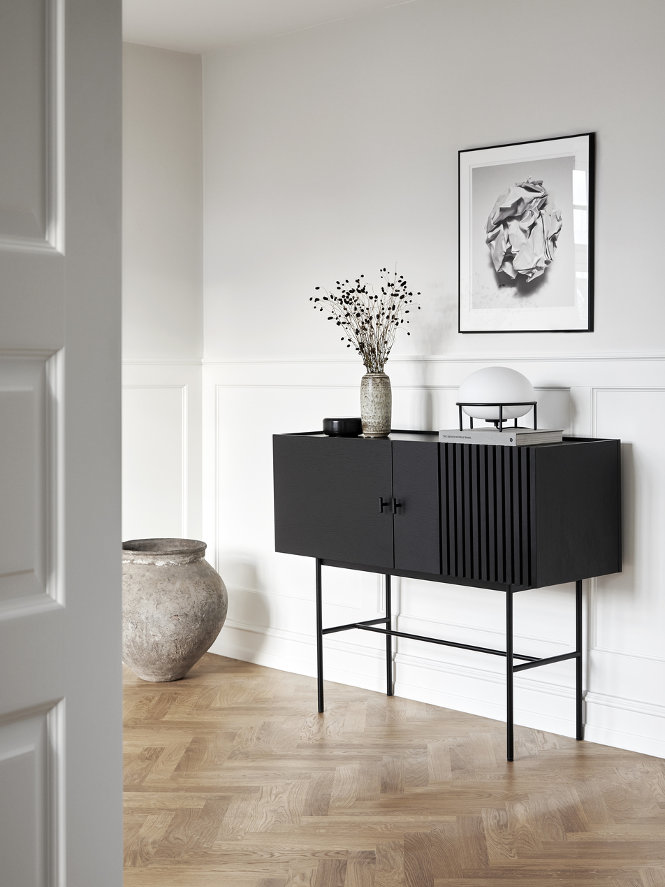 Woud Array Sideboard Black 120cm