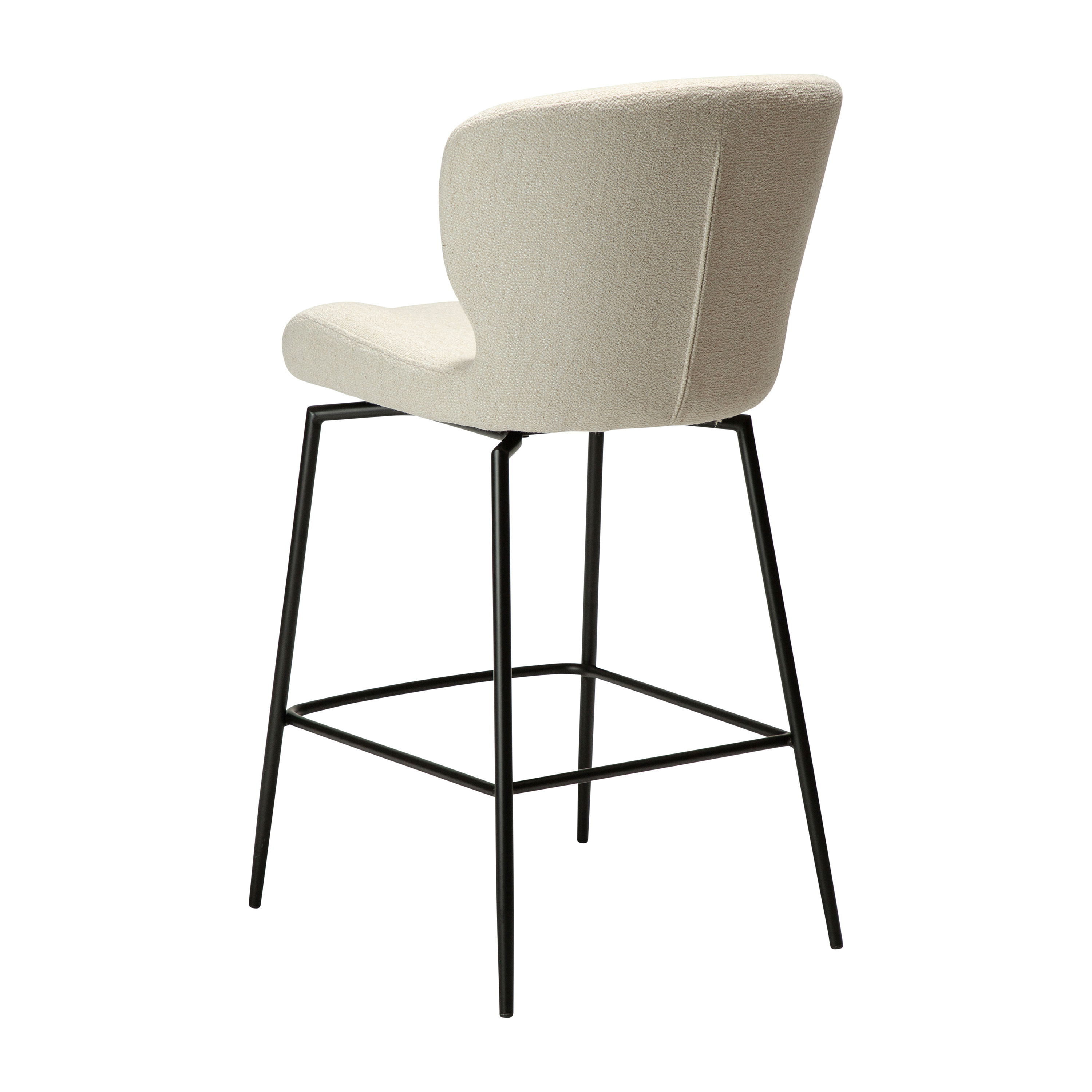 Dan Form Glory Swivel Barstol Simply Beige Bouclé