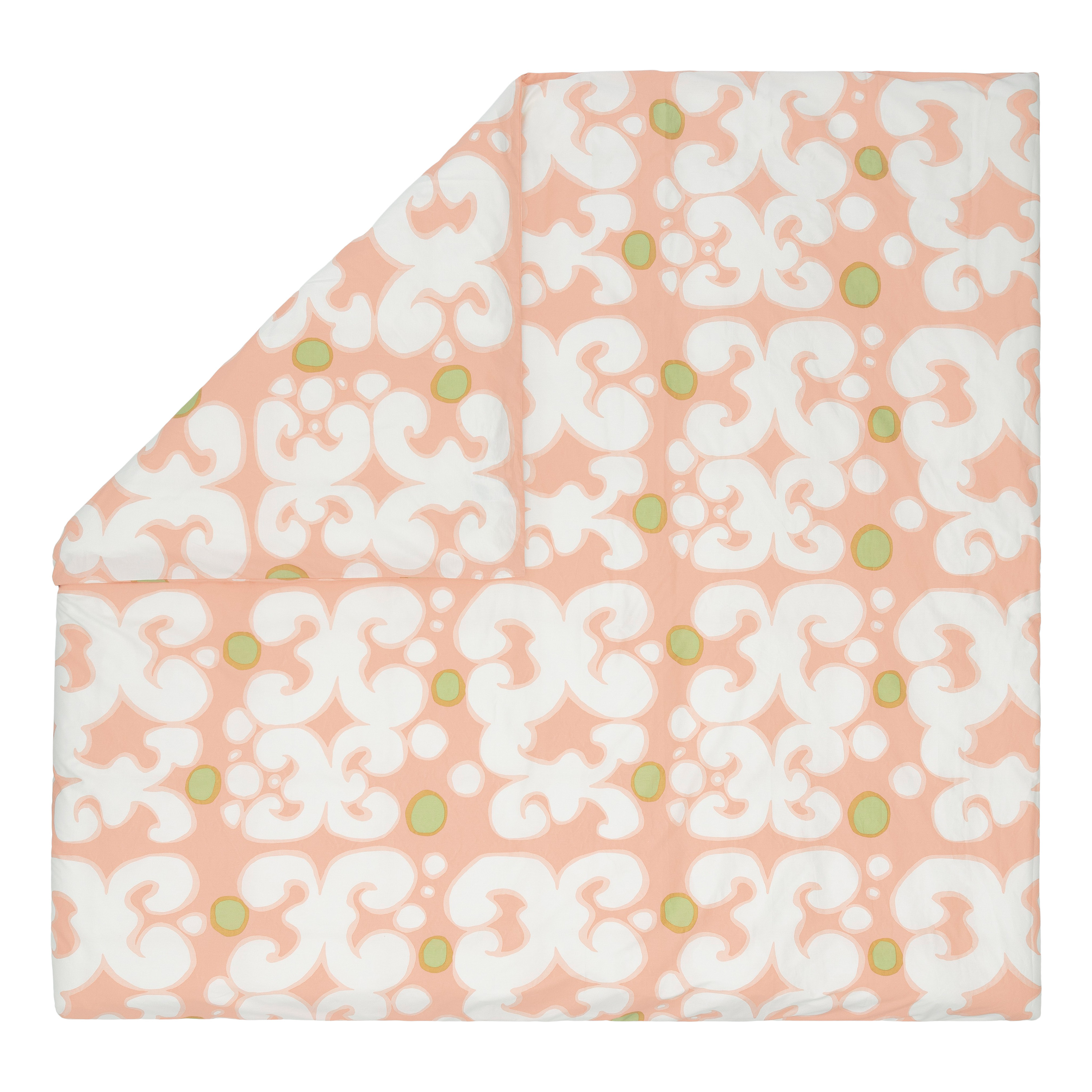 Keidas Påslakan Powder/Off White/Pear Dubbel