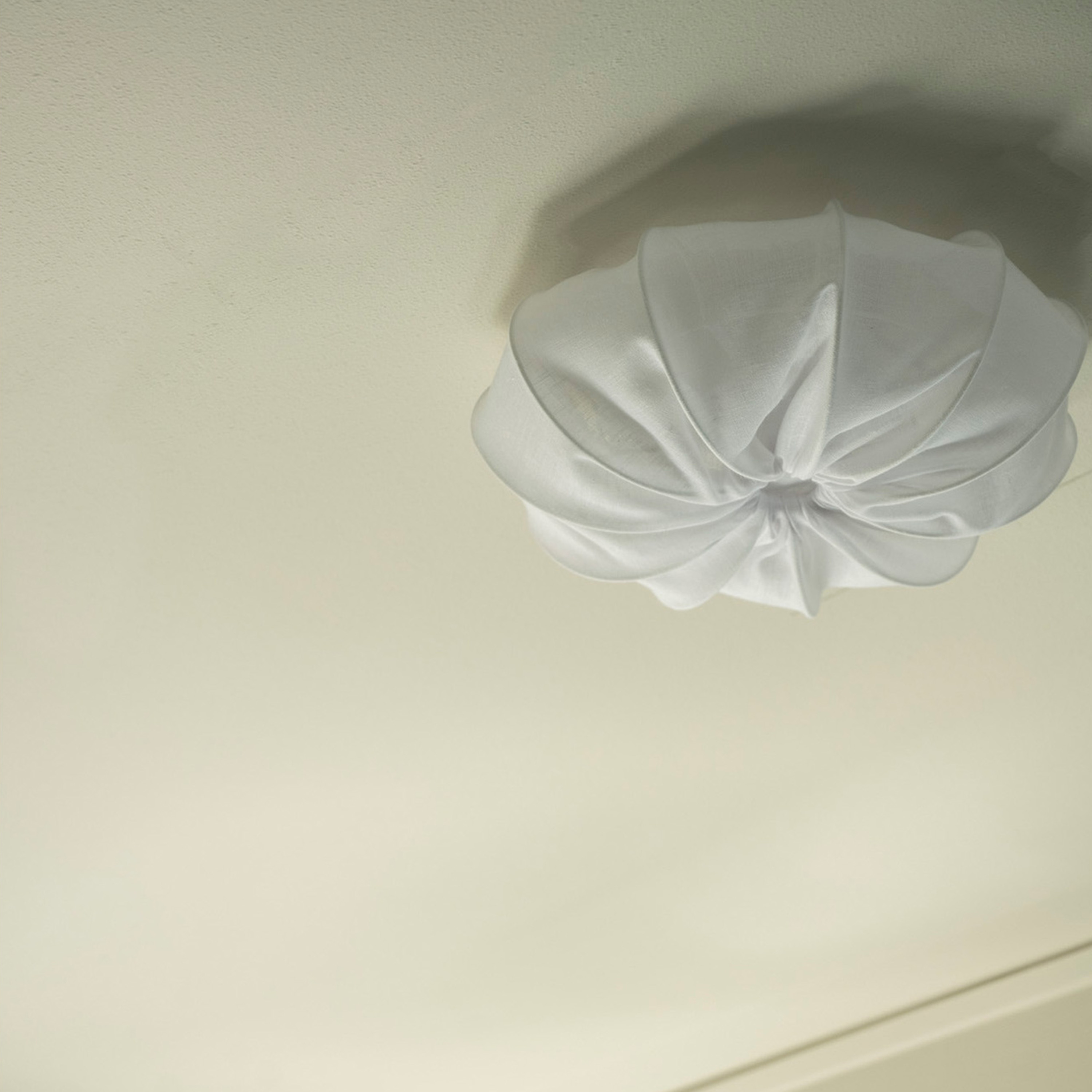 Watt &amp; Veke Anna Deckenleuchte Leinen Weiß 40