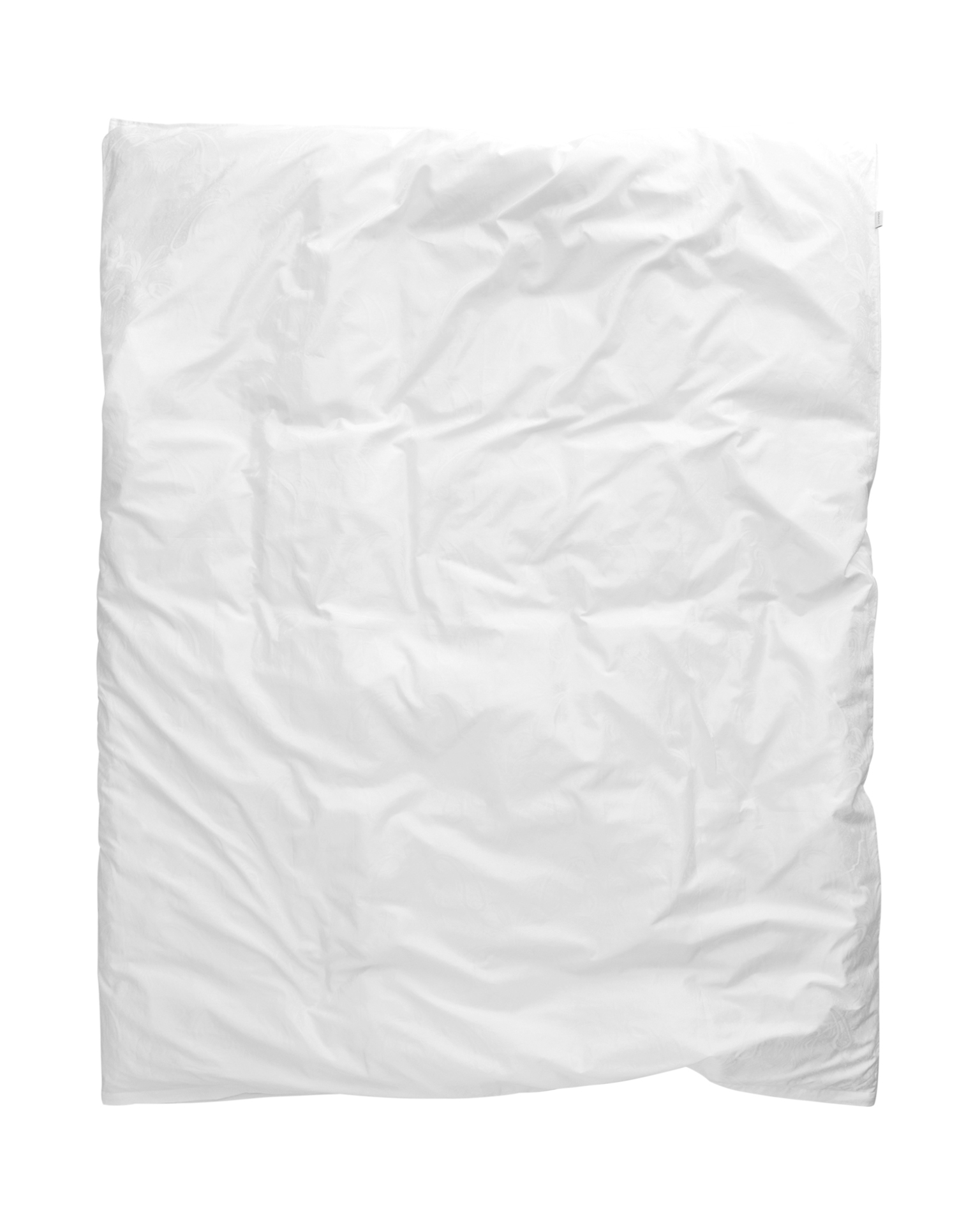 GANT Home - Jacquard Paisley Påslakan White Enkel - Vit