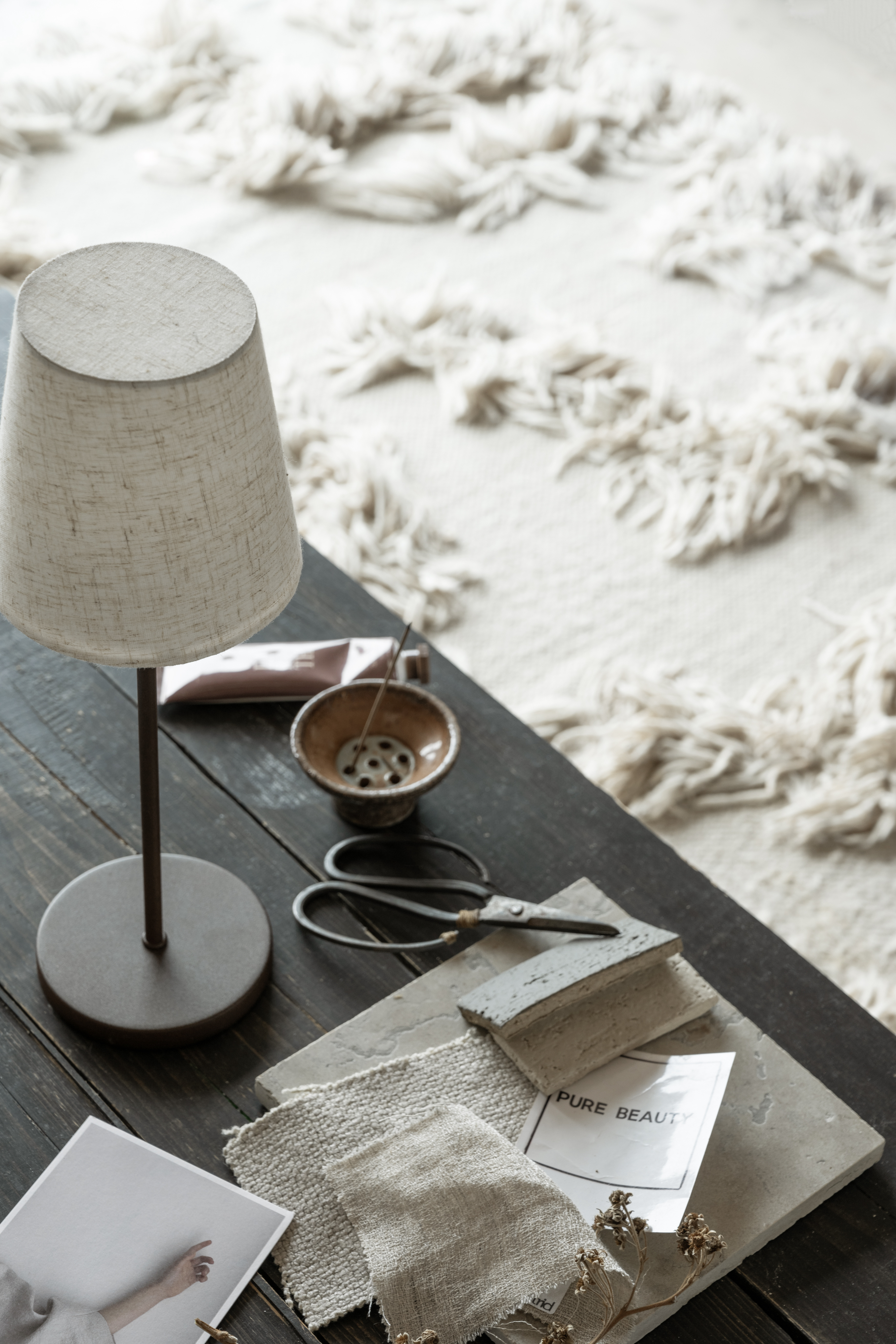 Watt &amp; Veke Tyra Portable Bordslampa Coffee 37cm