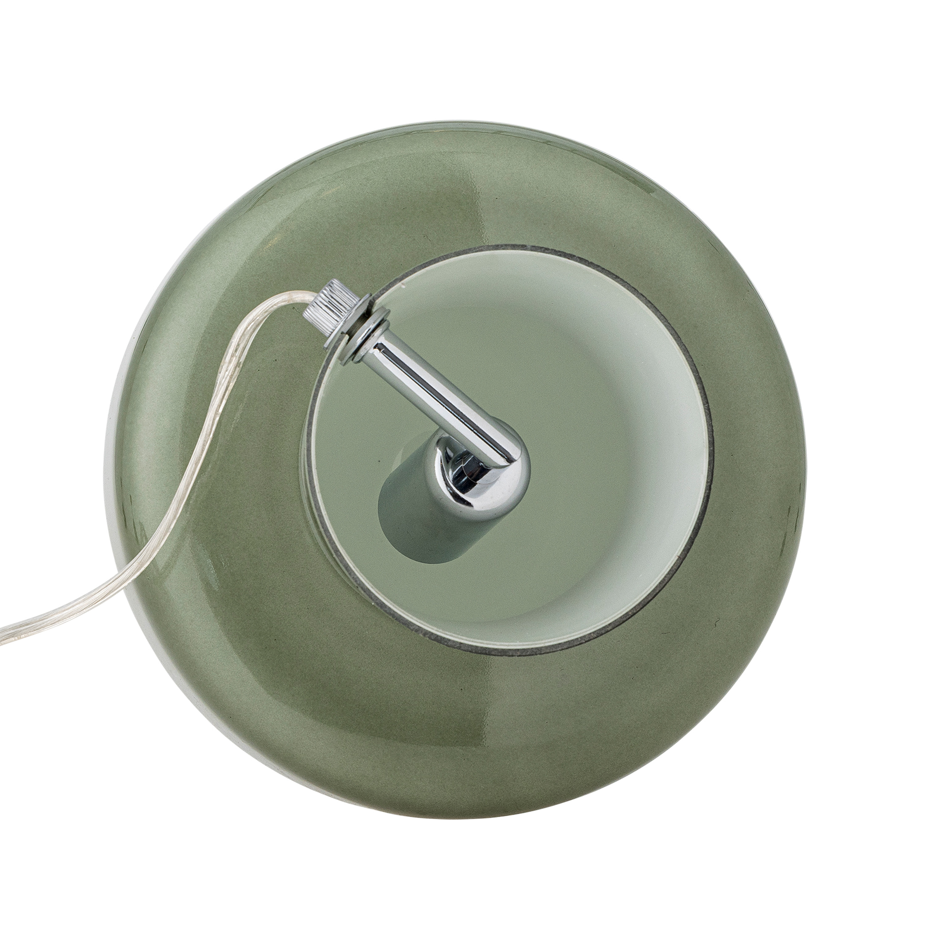 Bloomingville Paddy Pöytävalaisin Lasi Vihreä