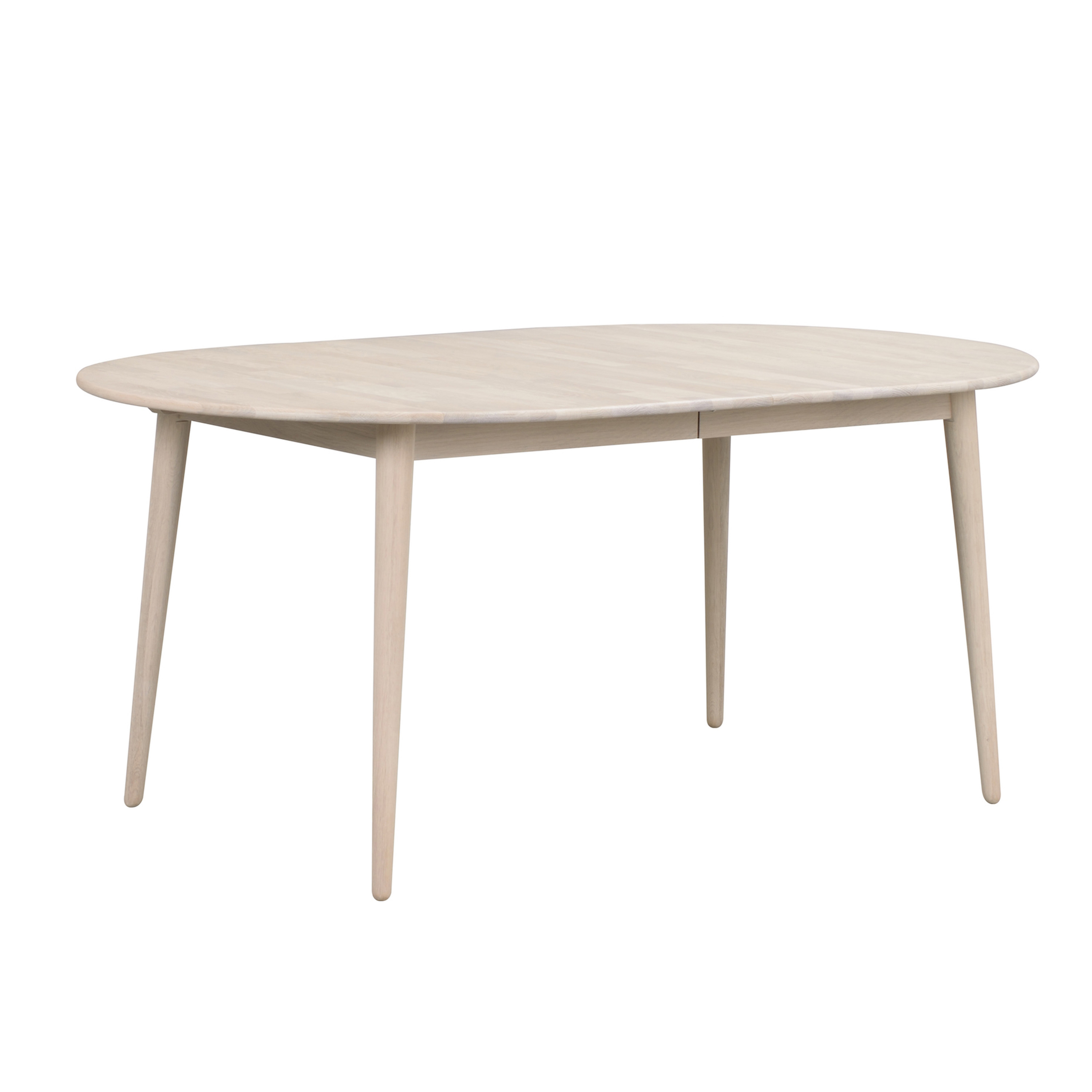 Tyler Matbord Ovalt Vitpigmenterad 170+40