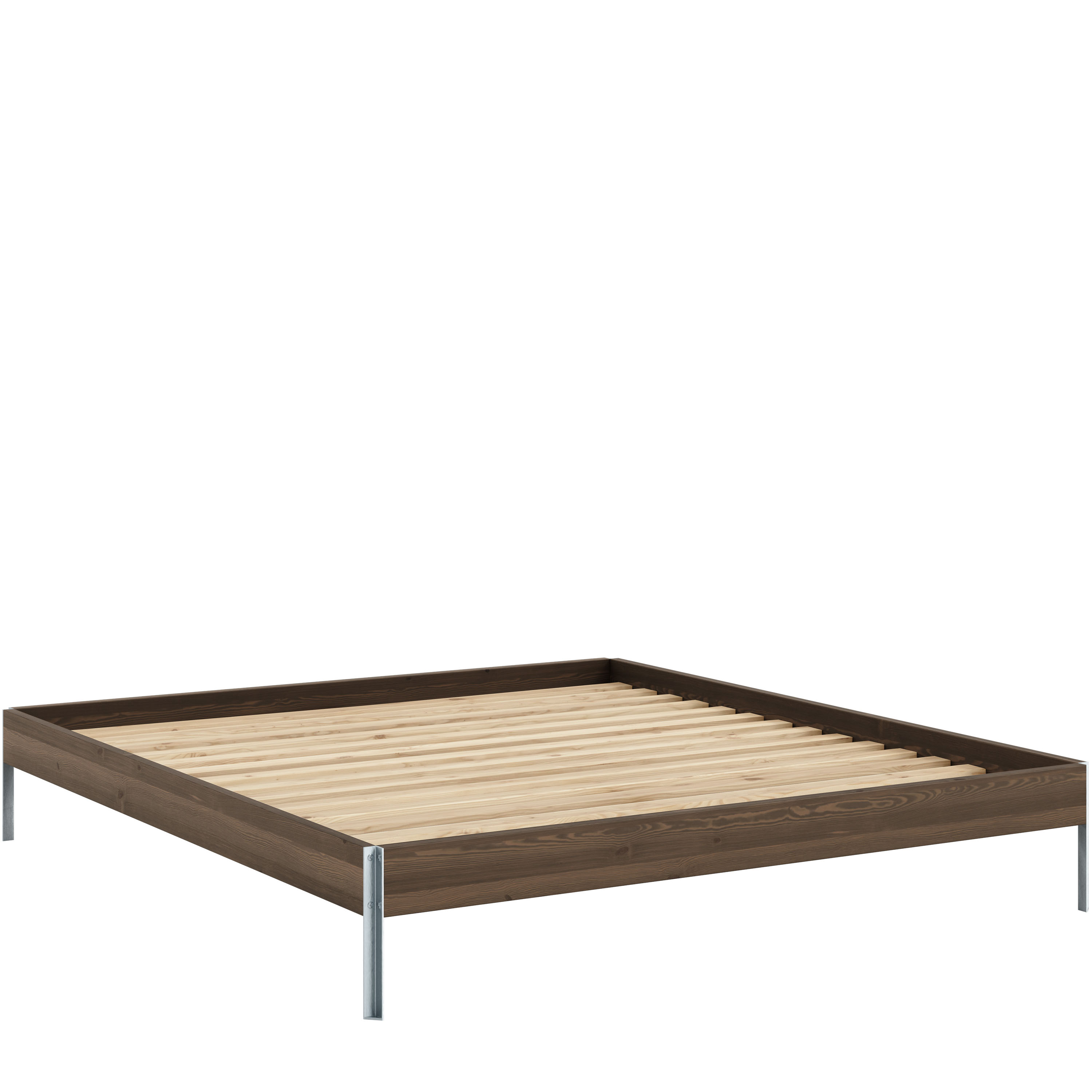 Core Bettgestell Braun 180x200