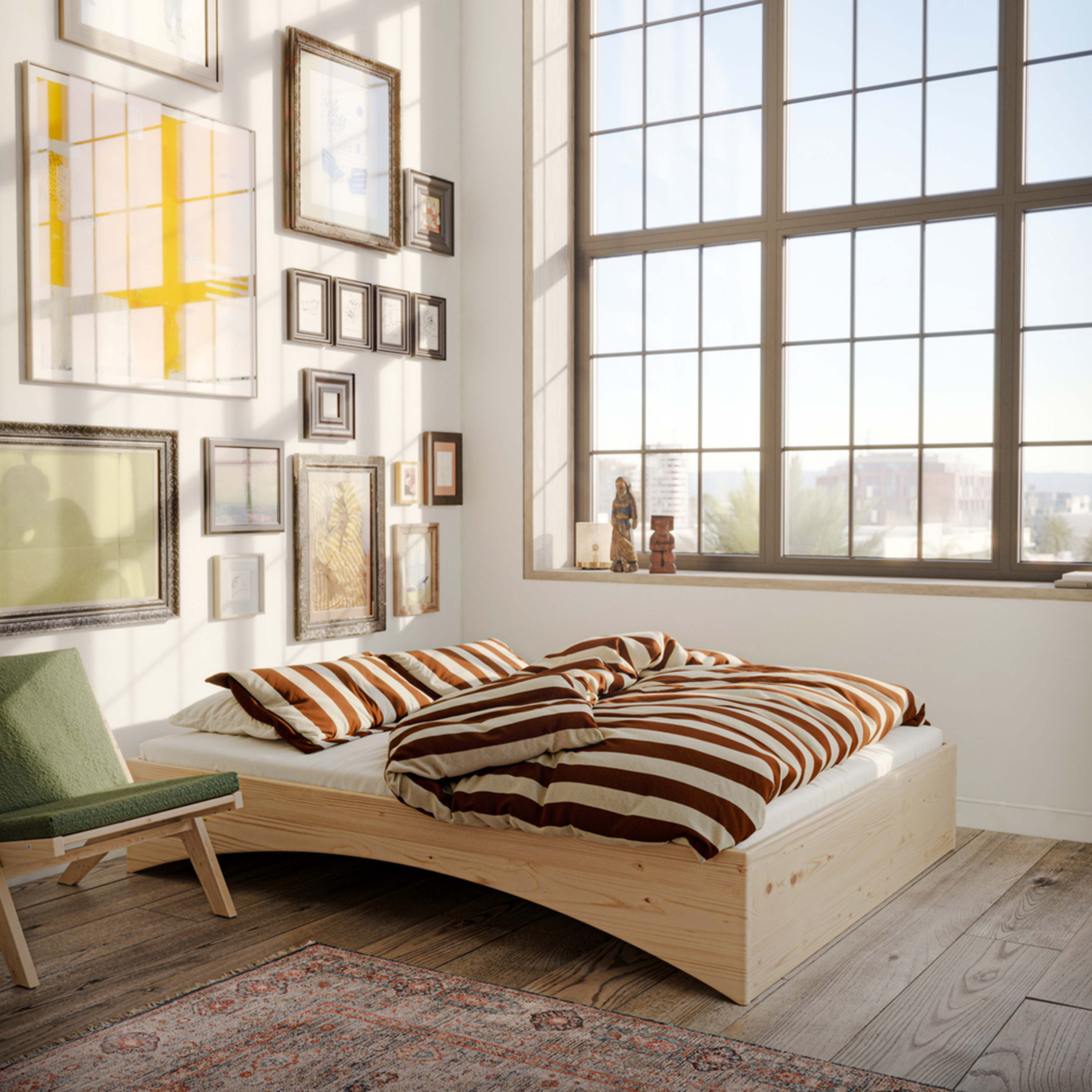 Karup Design Orbit Ramseng Natur 180 x 200