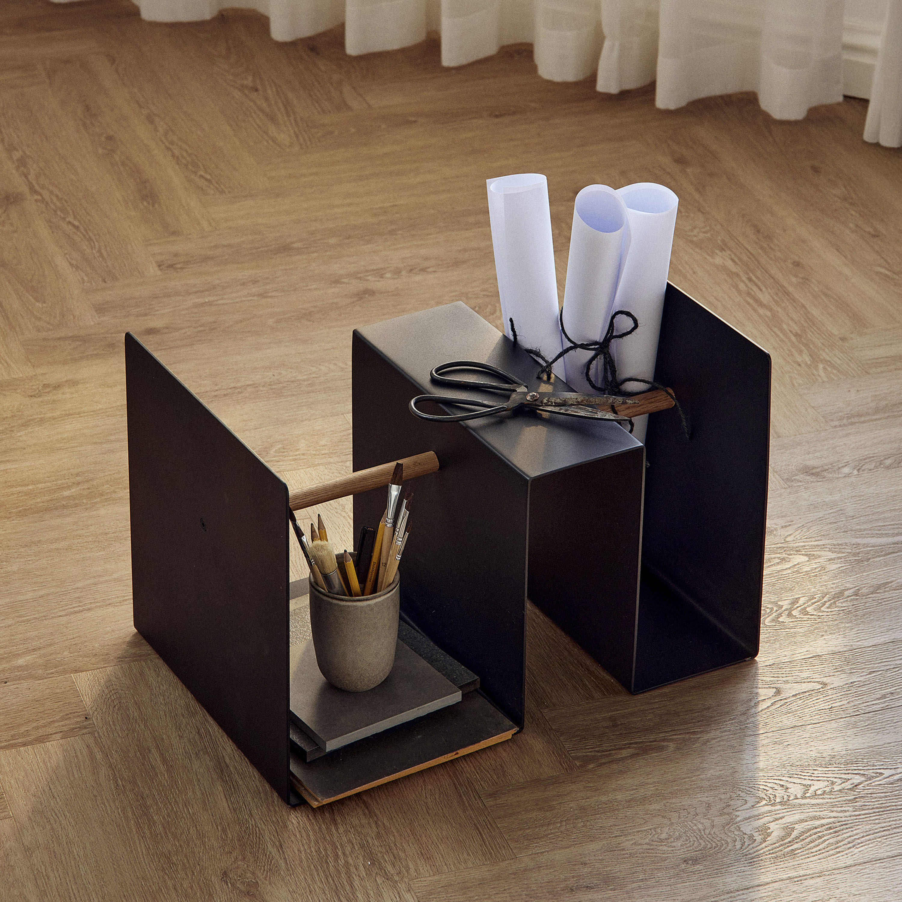 Andersen Furniture Edge Sidobord Powder Coated Metal Black