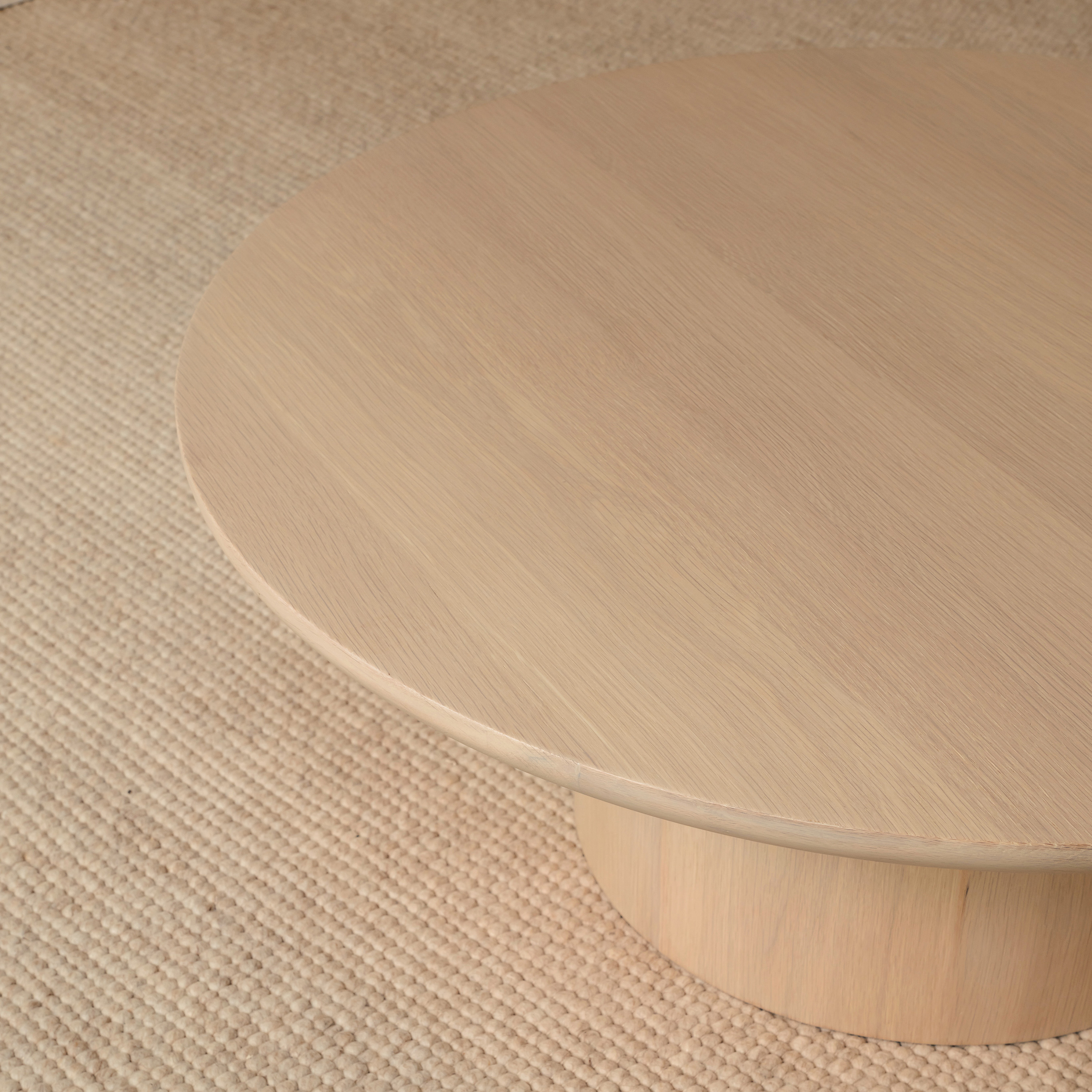 Sleepo Collection Gia Sofabord Hvitoljet Eik 90 cm