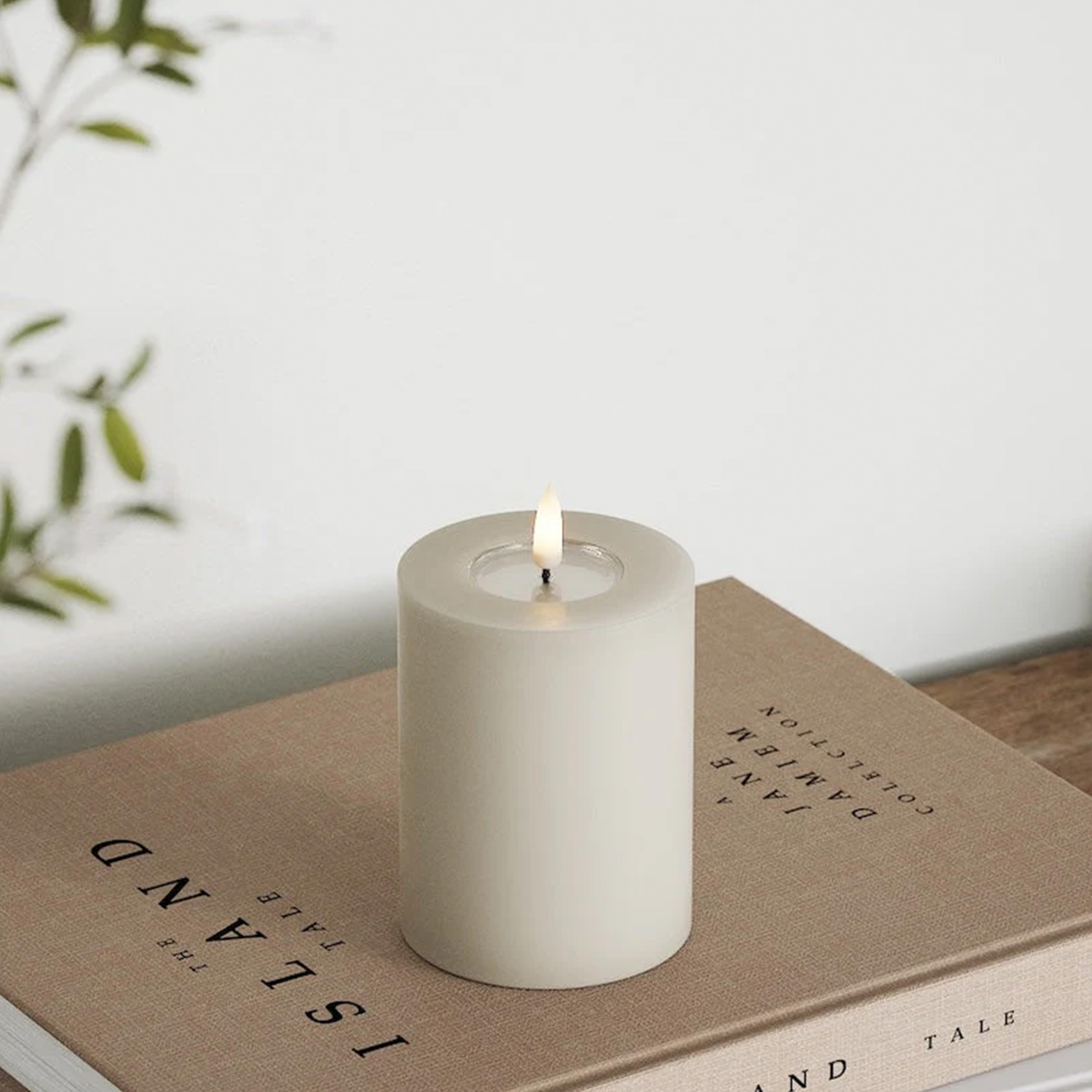 Deluxe Homeart LED Blokklys Sand 10cm