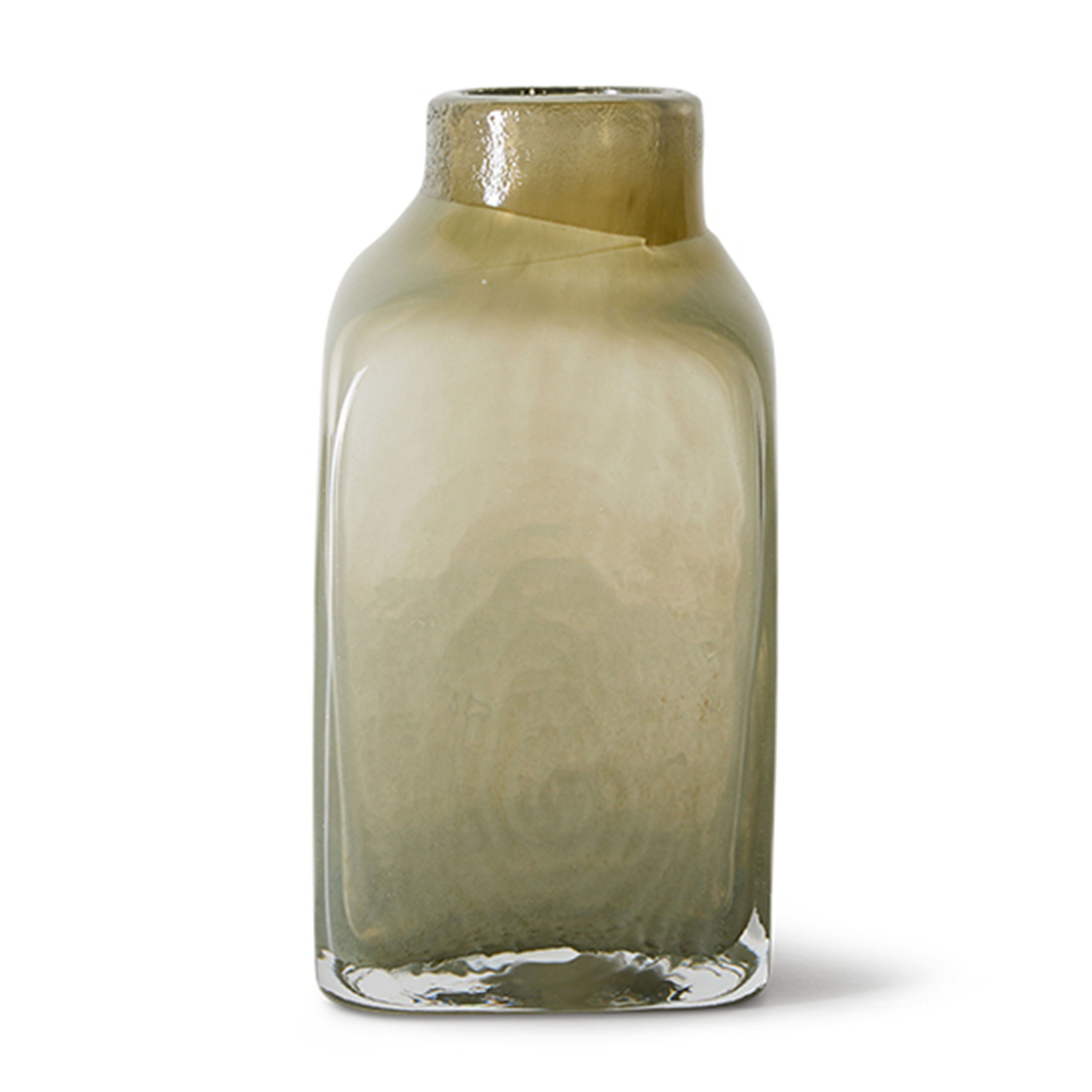 HKliving Atelier Glasvas Pale Green Small