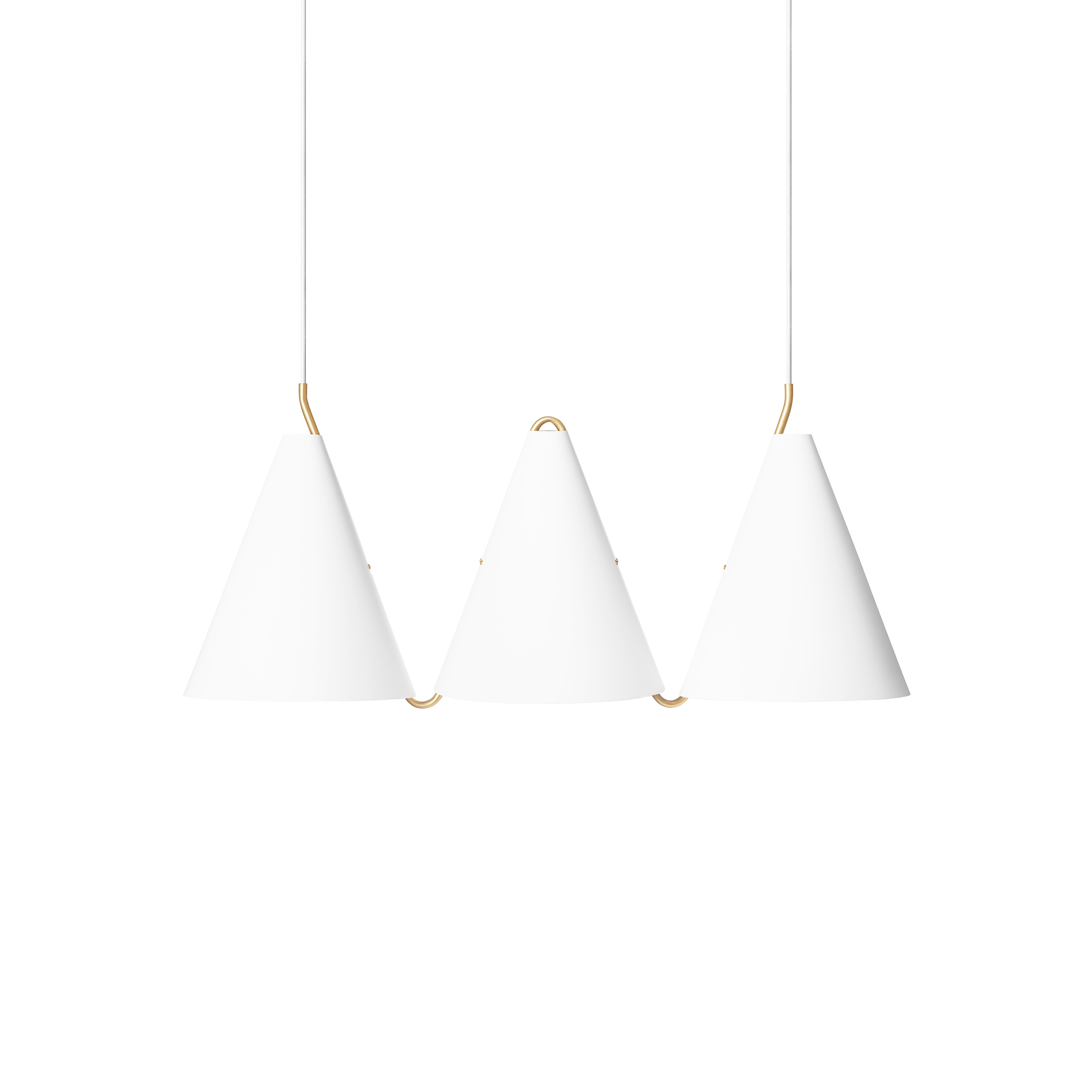 Mosaik Side By Side III Taklampa White