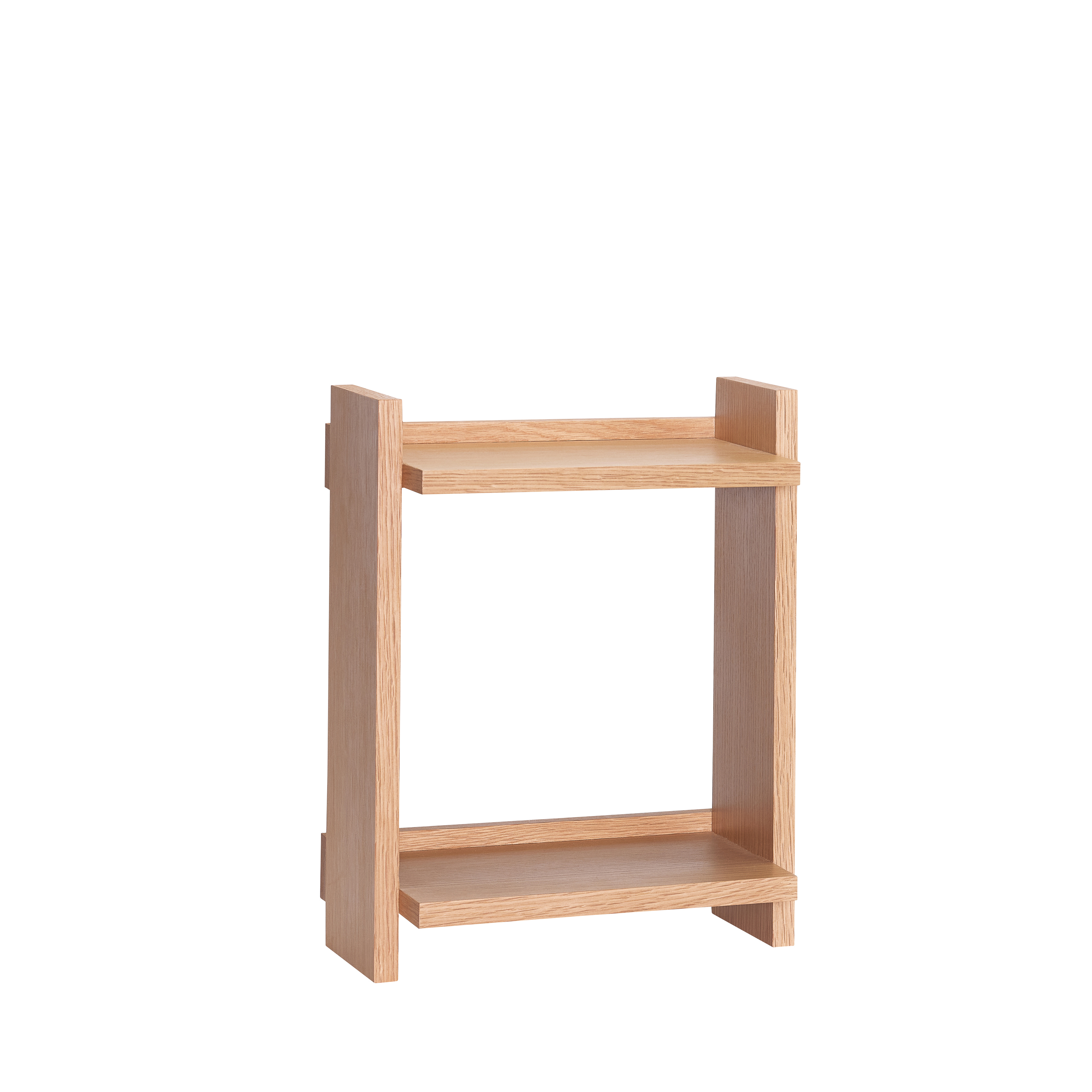 Hübsch - Forma Wandregal Klein Natur - Holz - Nachttisch