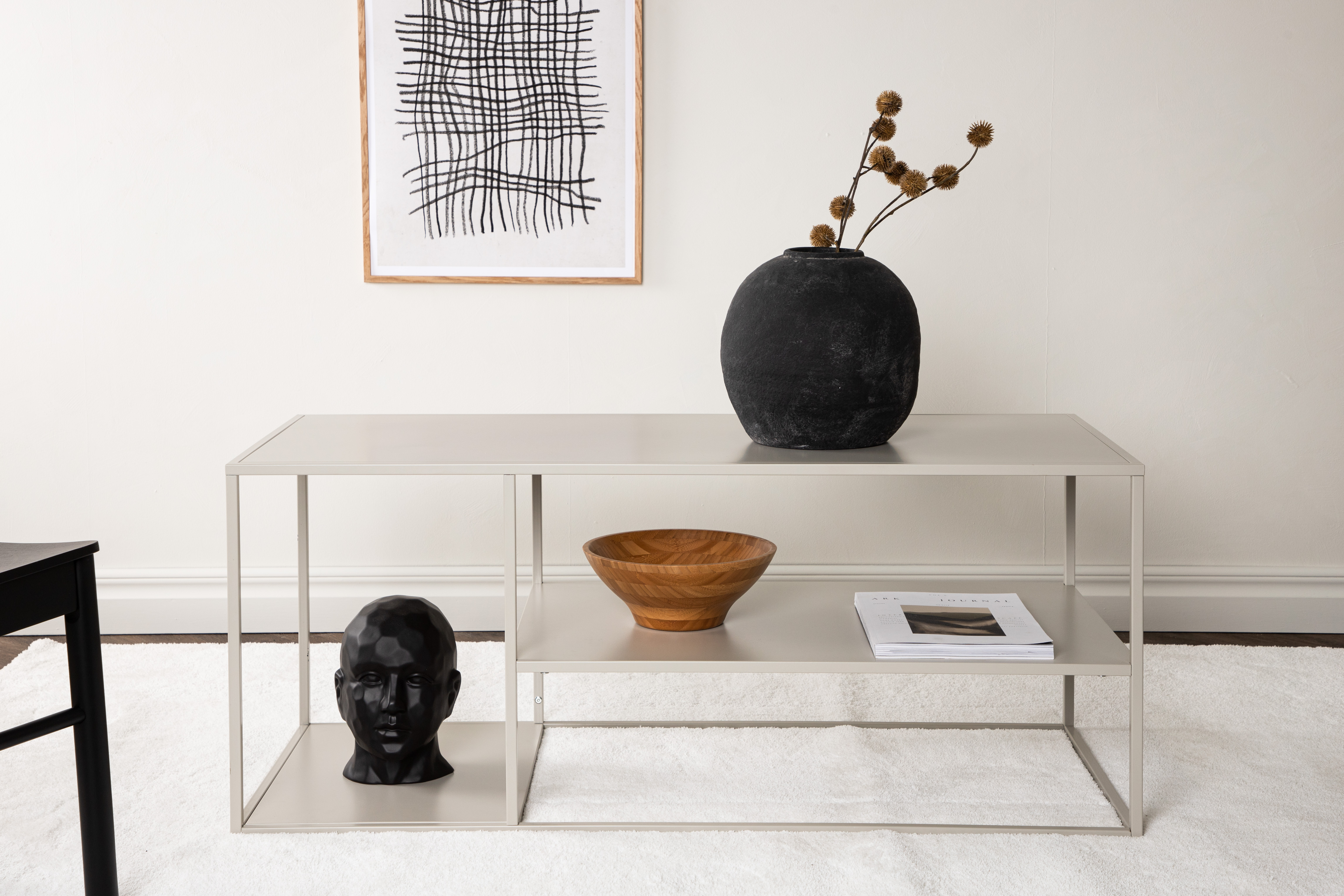 Venture Home Evin Soffbord Beige 120x50