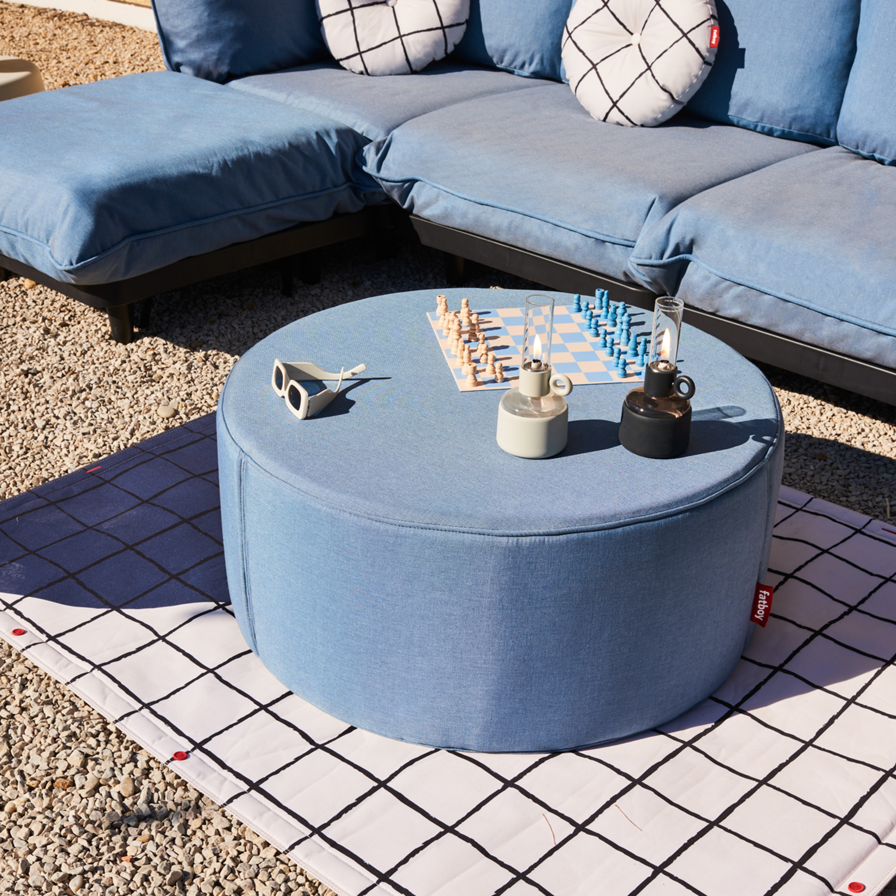 Fatboy Pfffh Outdoor Sittpuff Storm Blue