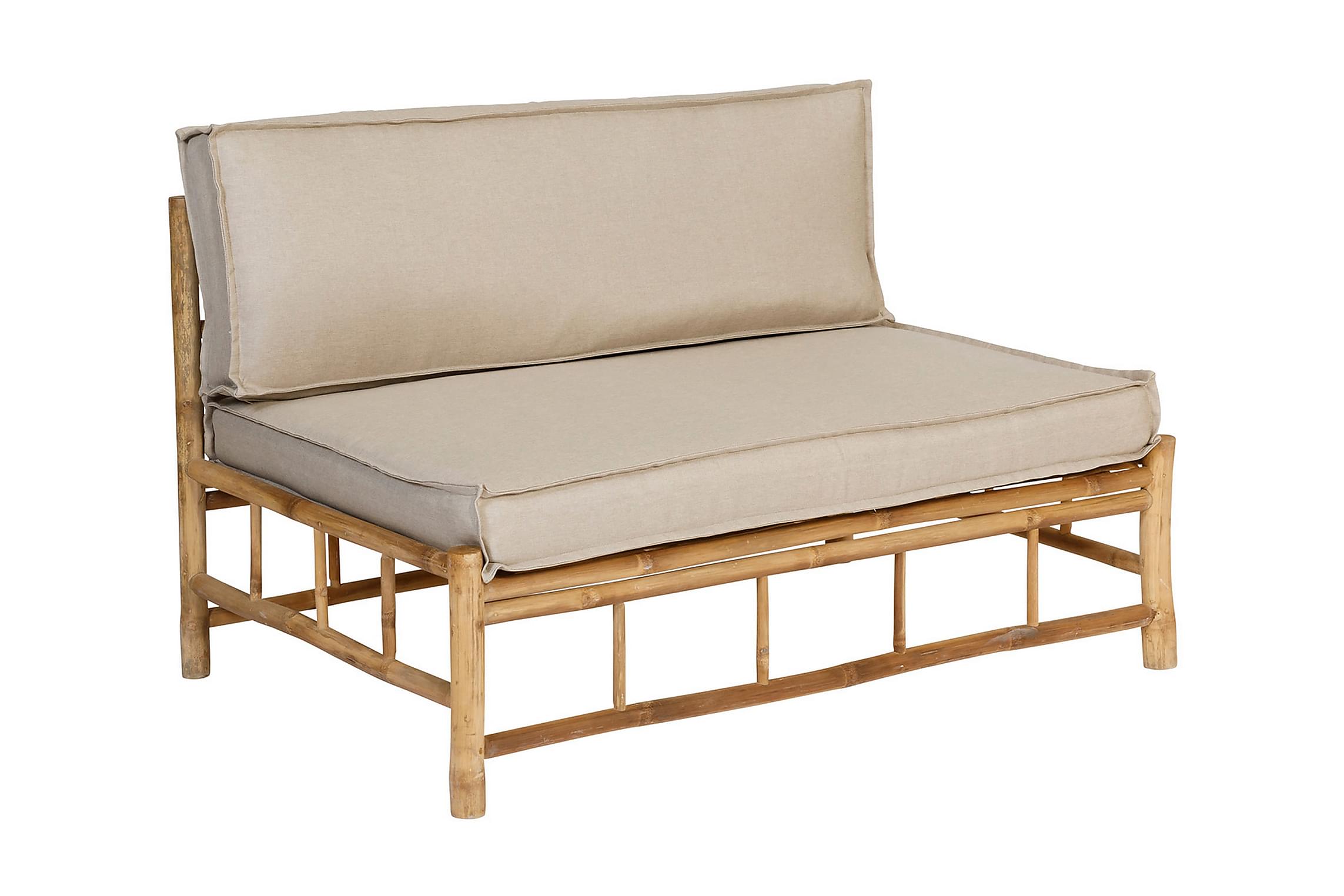 Nordic Outdoor - Linus Loungesofa Taupe - Brun  - Utendørs Modulsofa