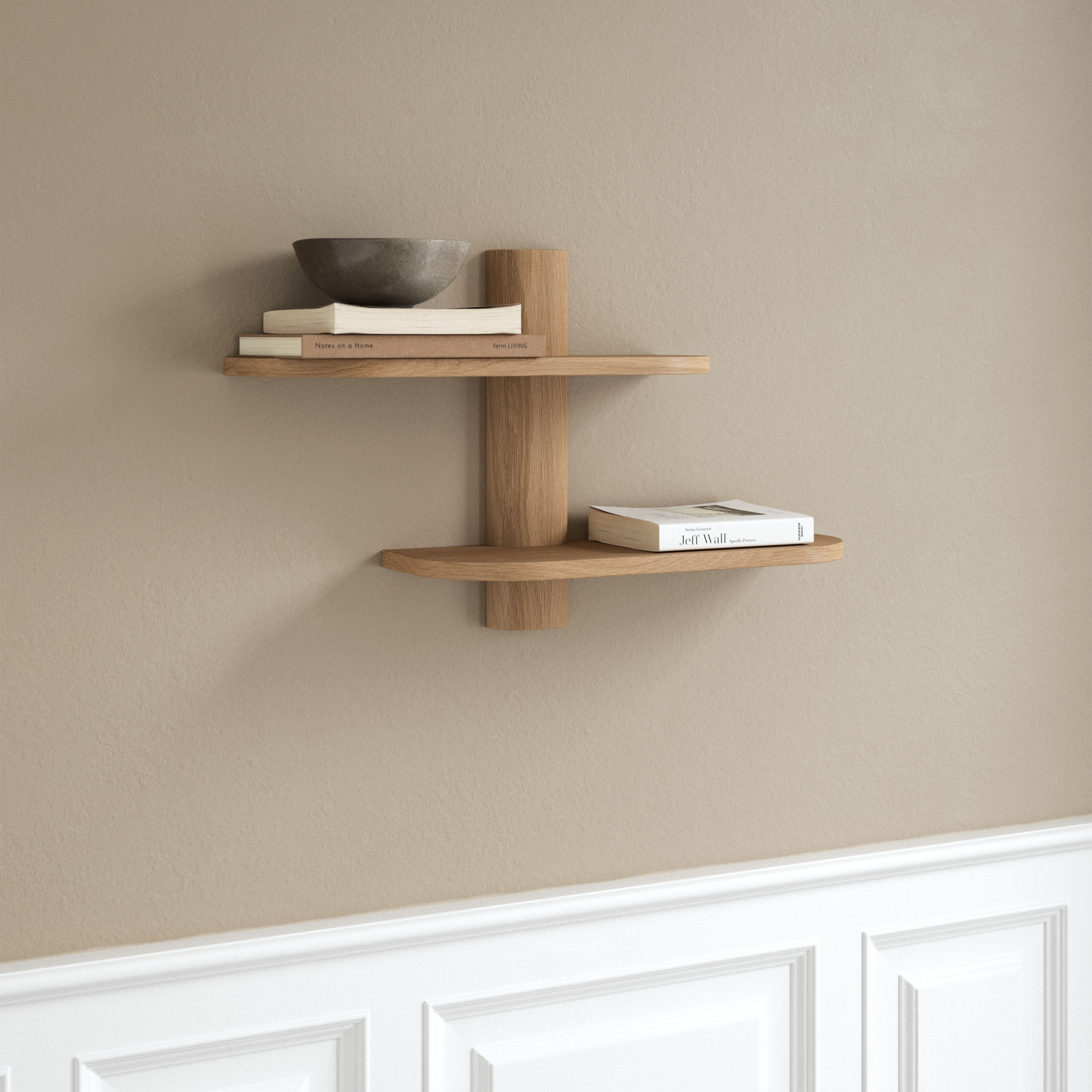 Andersen Furniture Bend Vegghylle Eik 50x40