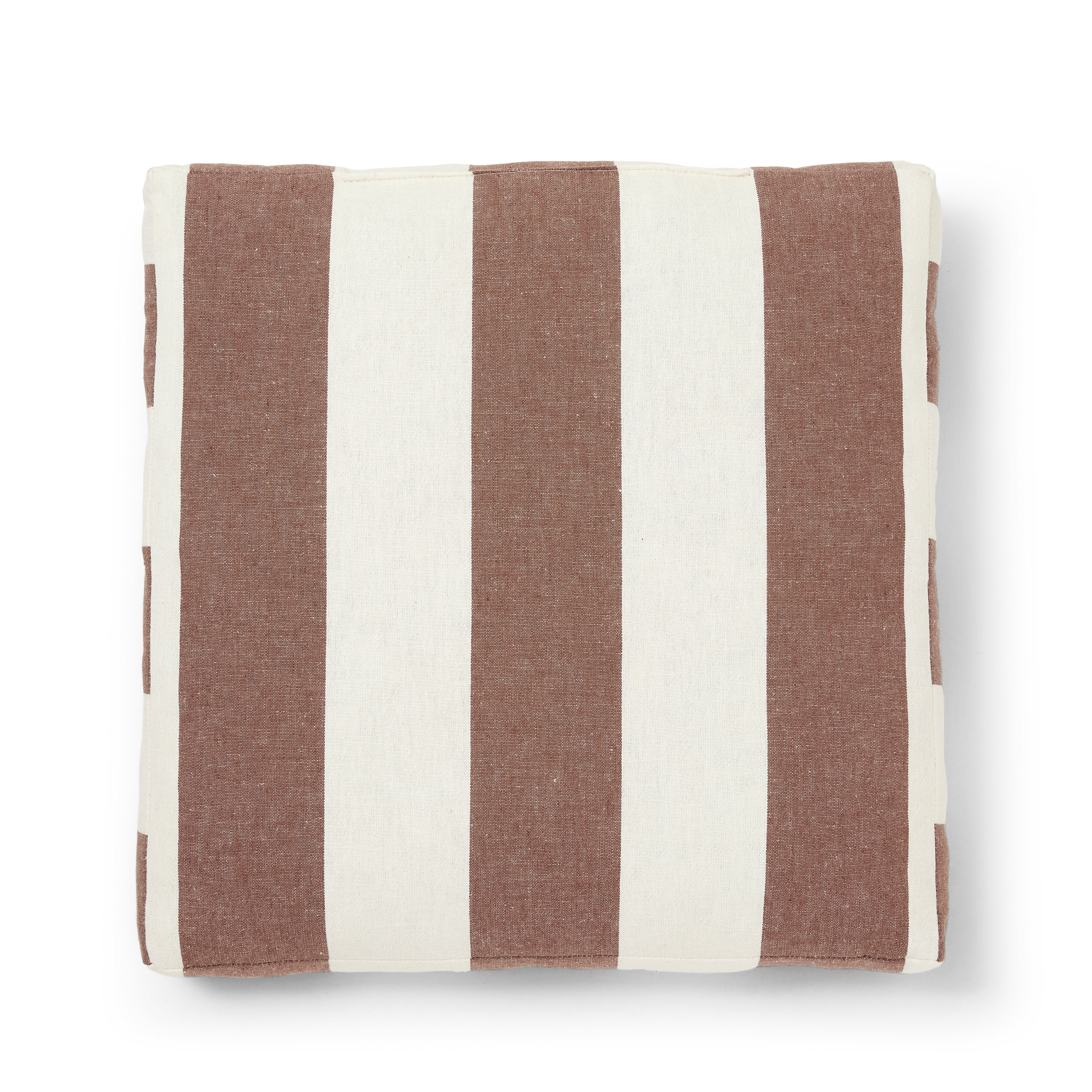 Striato Istuinalusta Ruskea/offwhite 40x40