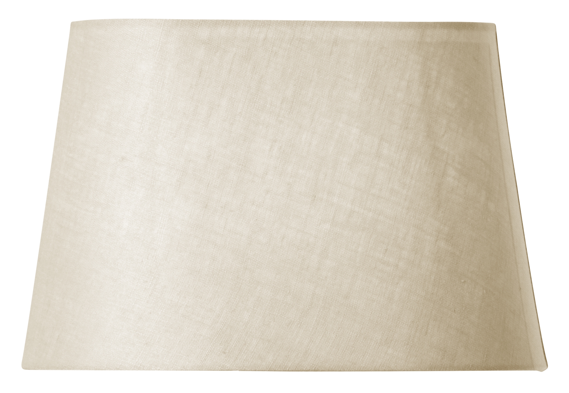 Basic Oval Lampskärm Natural 33cm