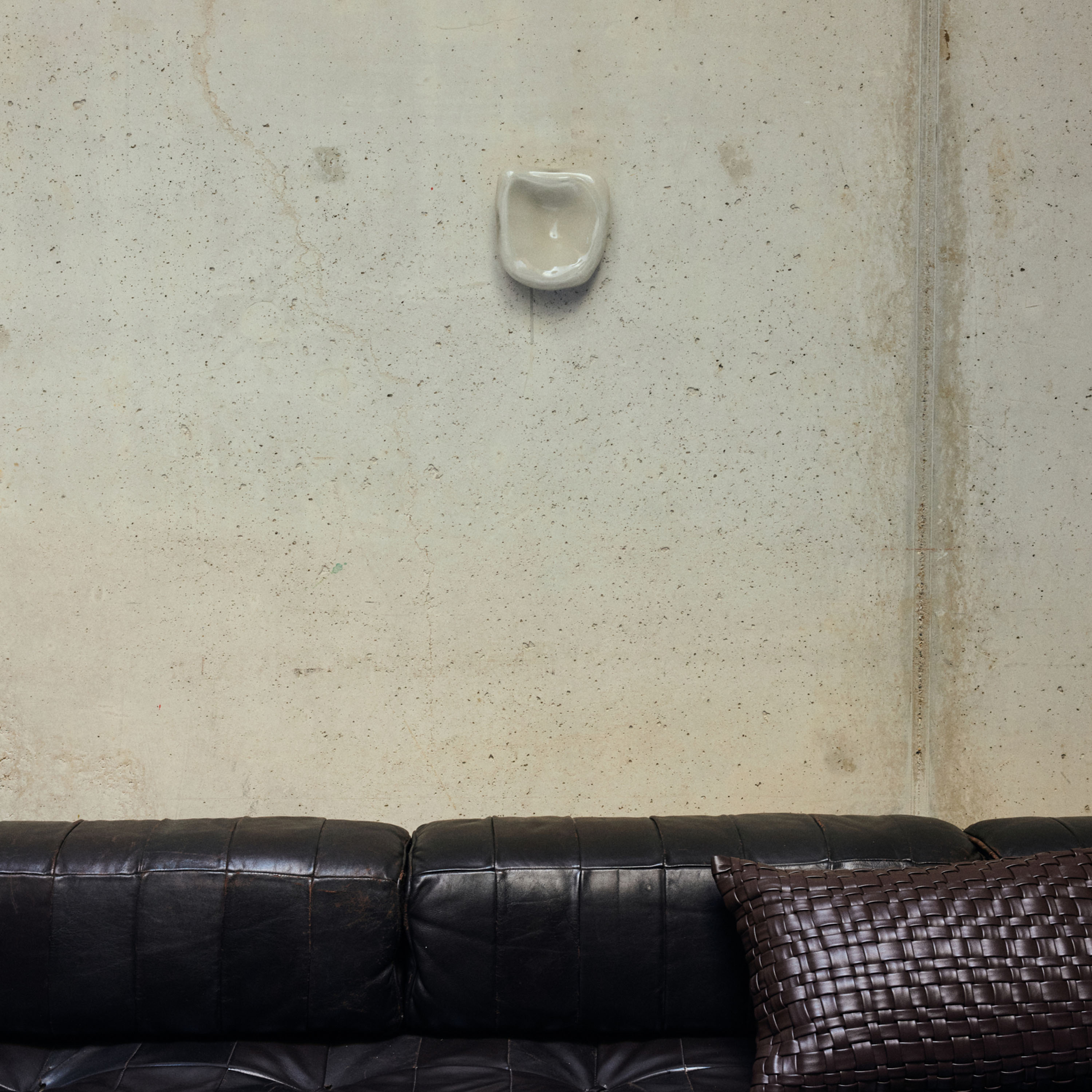 HKliving Glass Väggskulptur Overcast 15x13