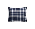 Flannel Check Örngott Marine 50x60