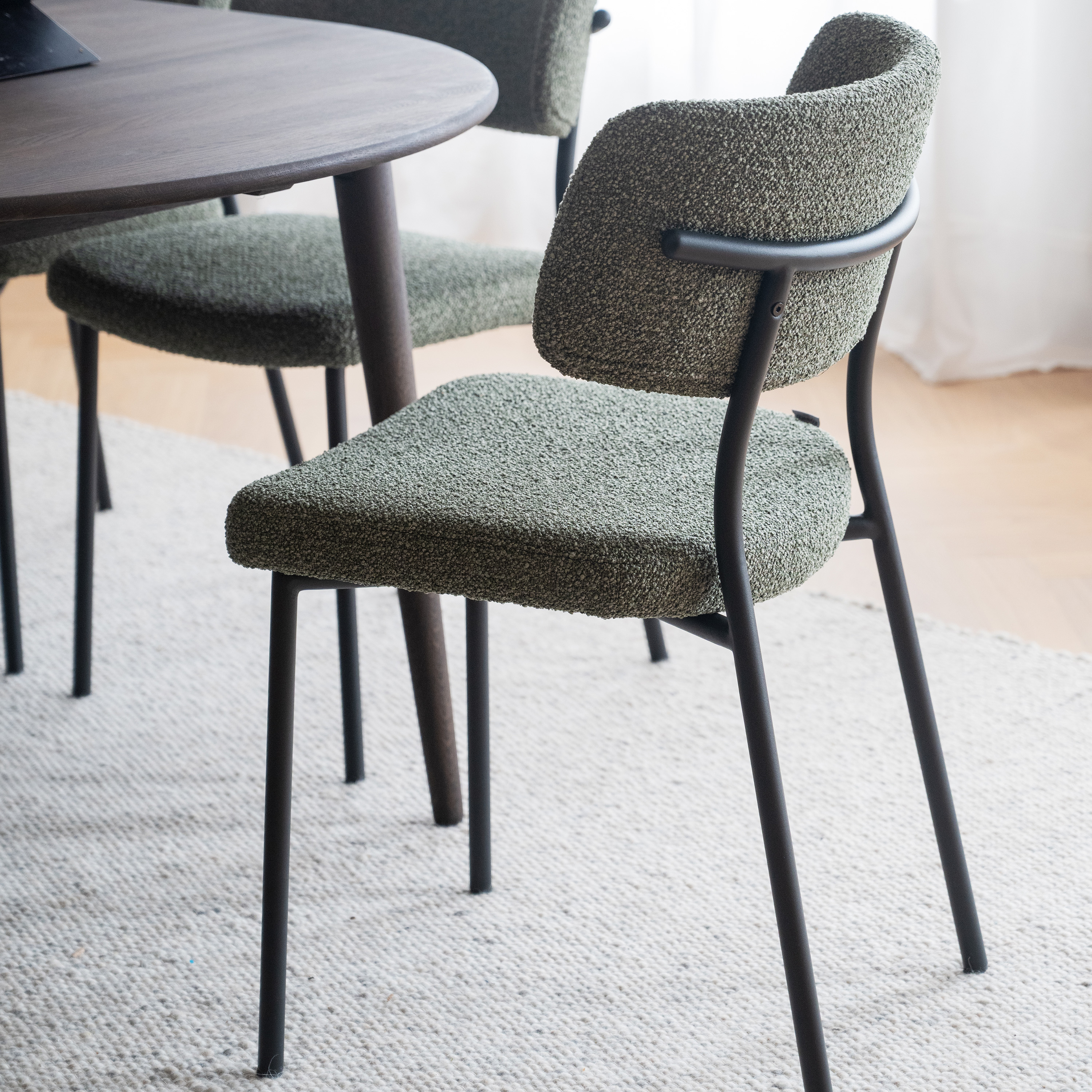 Rowico Home Herbster Matstol Grönt/Svart