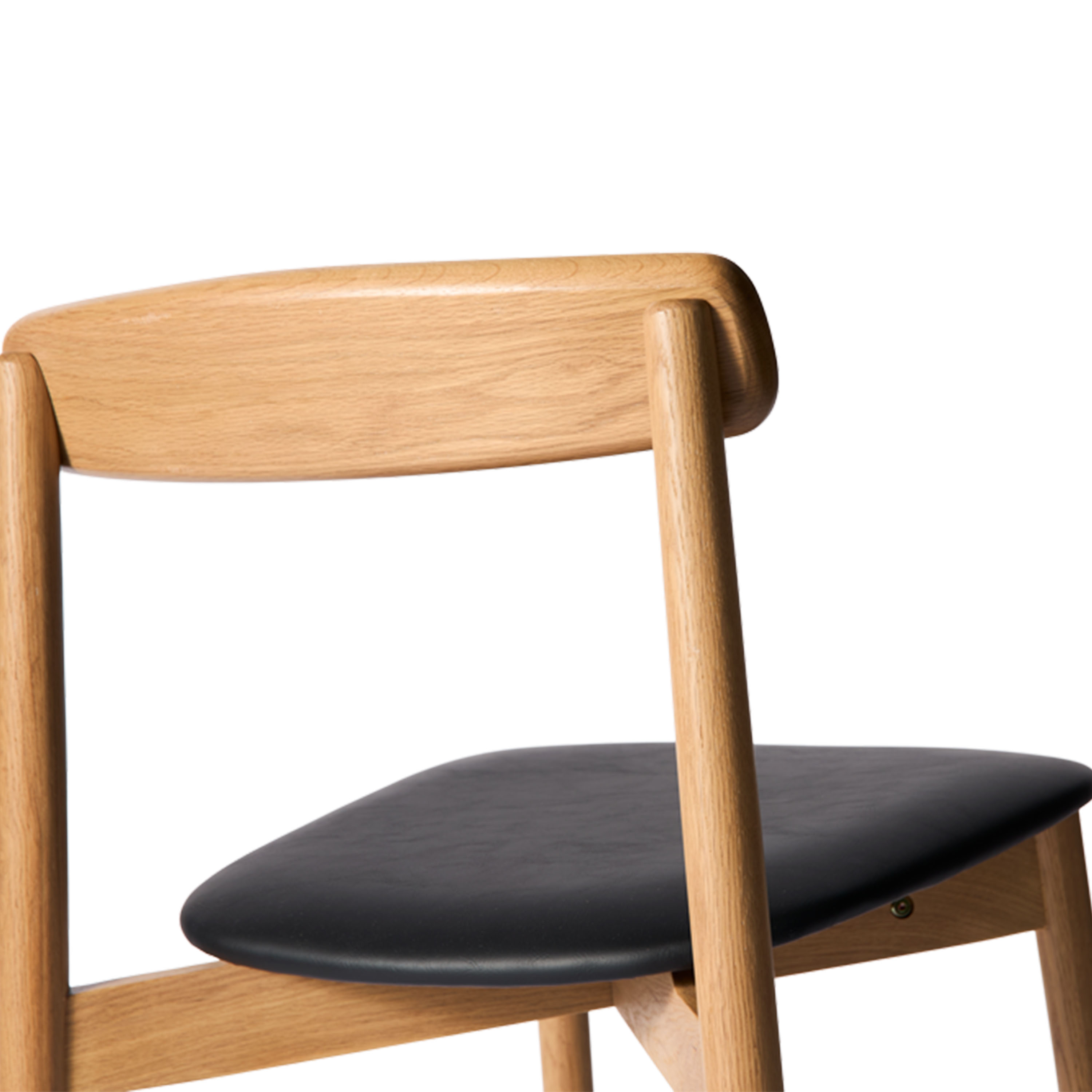 Andersen Furniture Unite Matstol Ek/Svart Läder