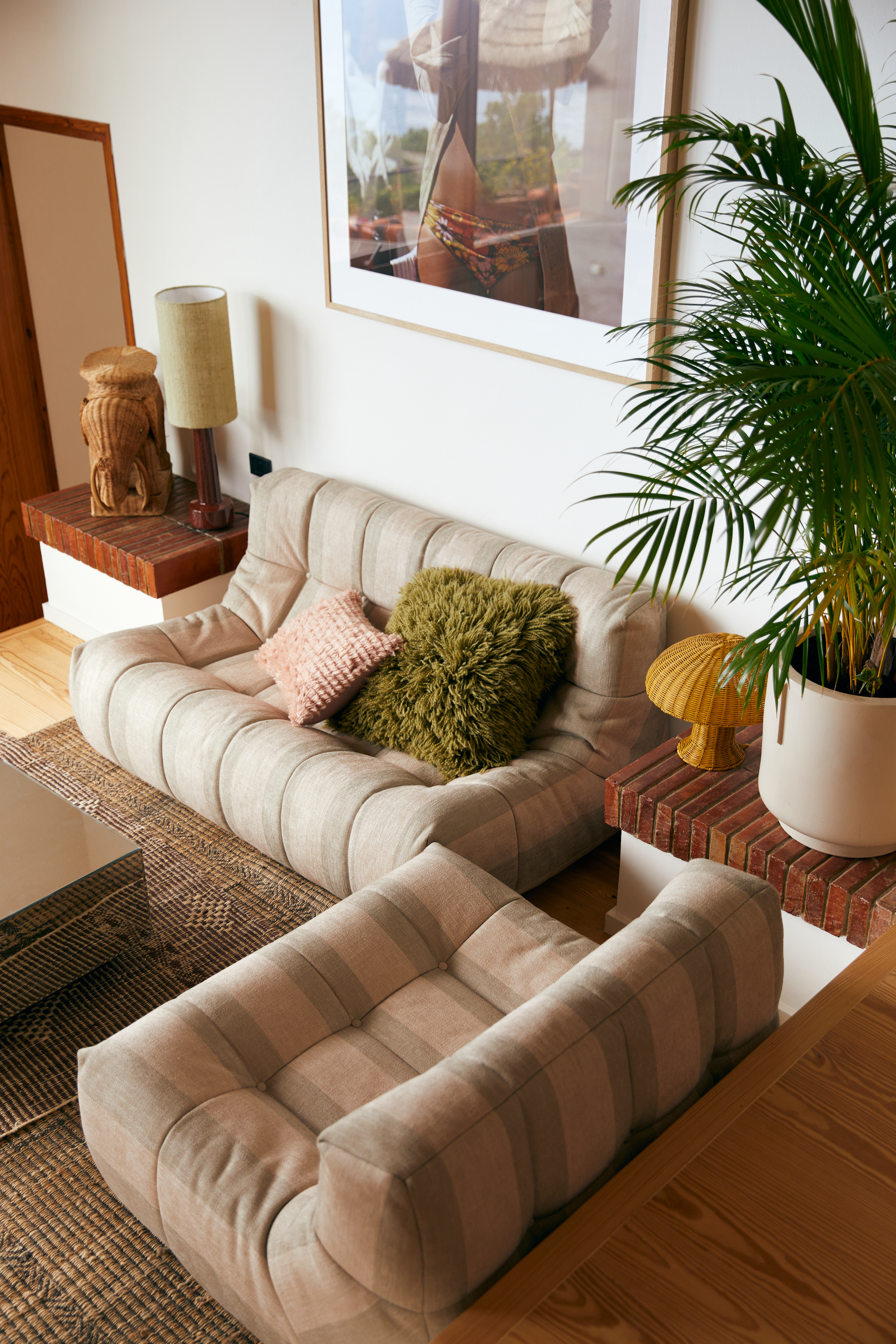 HKliving Lazy Lounge Fåtölj Lodge