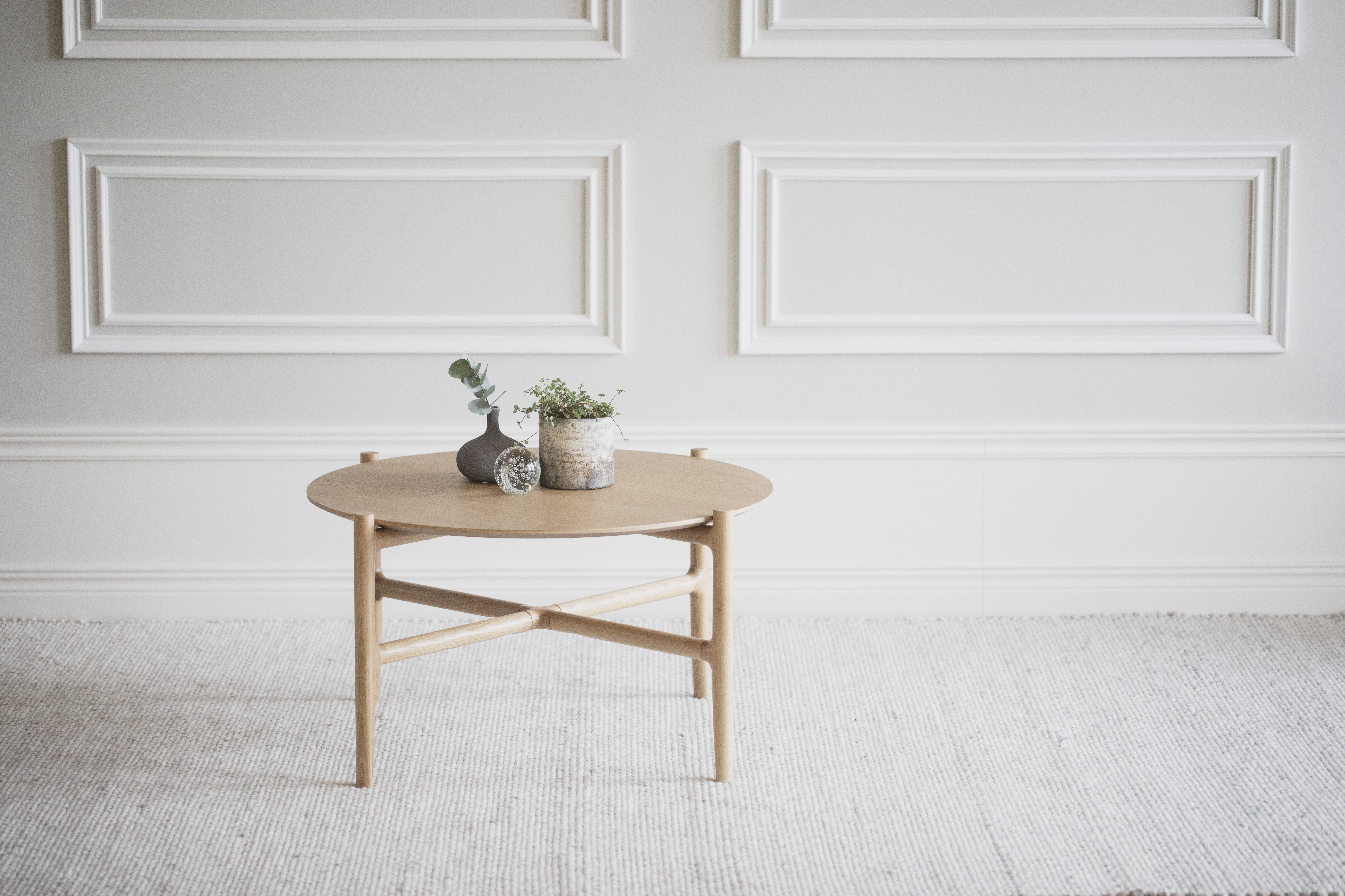 Rowico Home Holton Couchtisch Rund Eiche Ø87cm