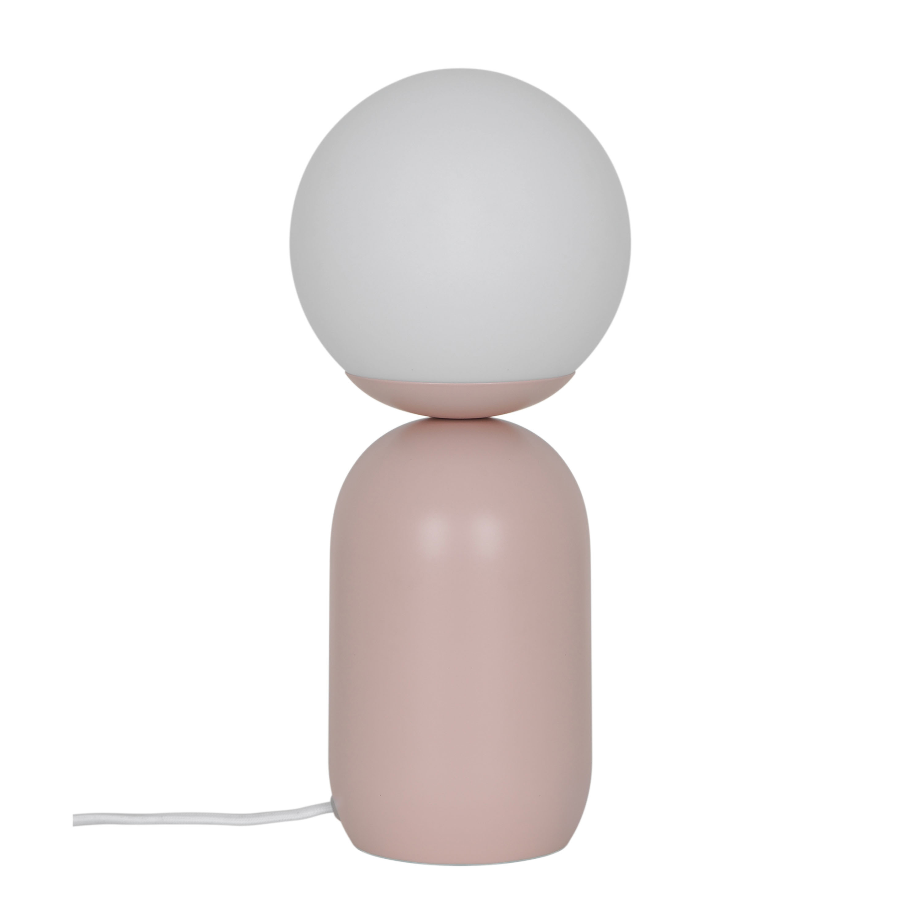 Notti Bordlampe Pudderrosa 34cm