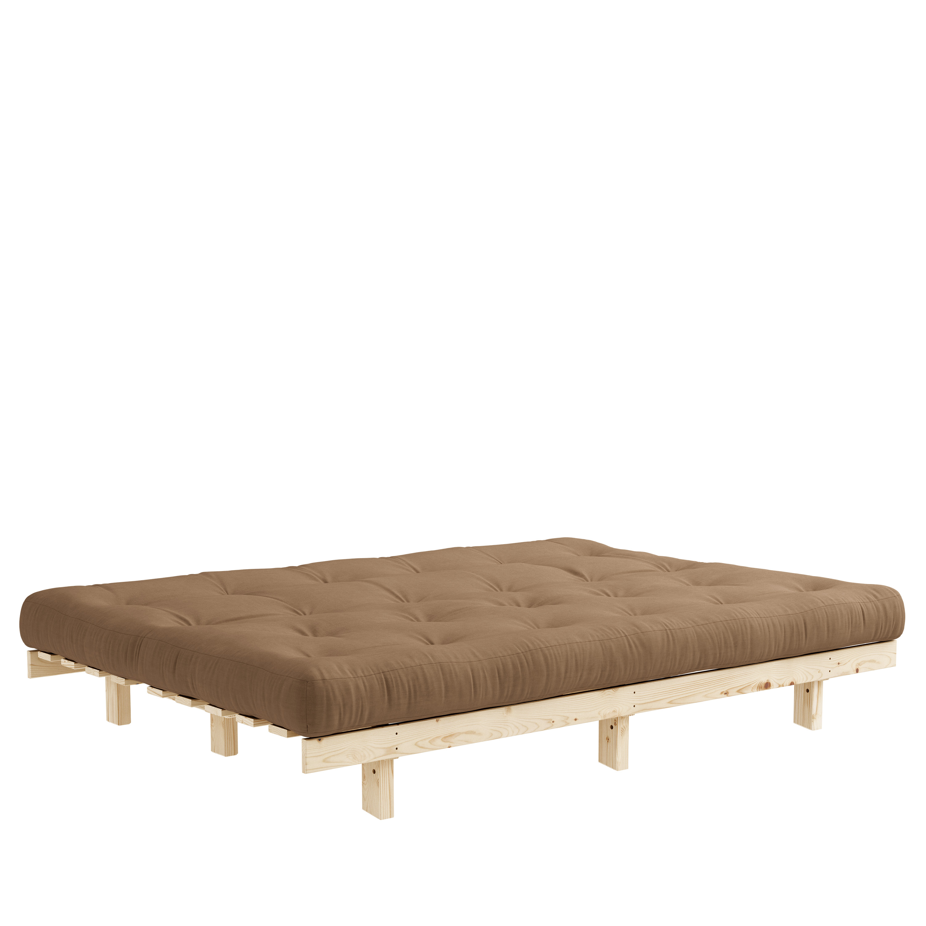 Karup Design Lean Raw Schlafsofa Mocca 130x200