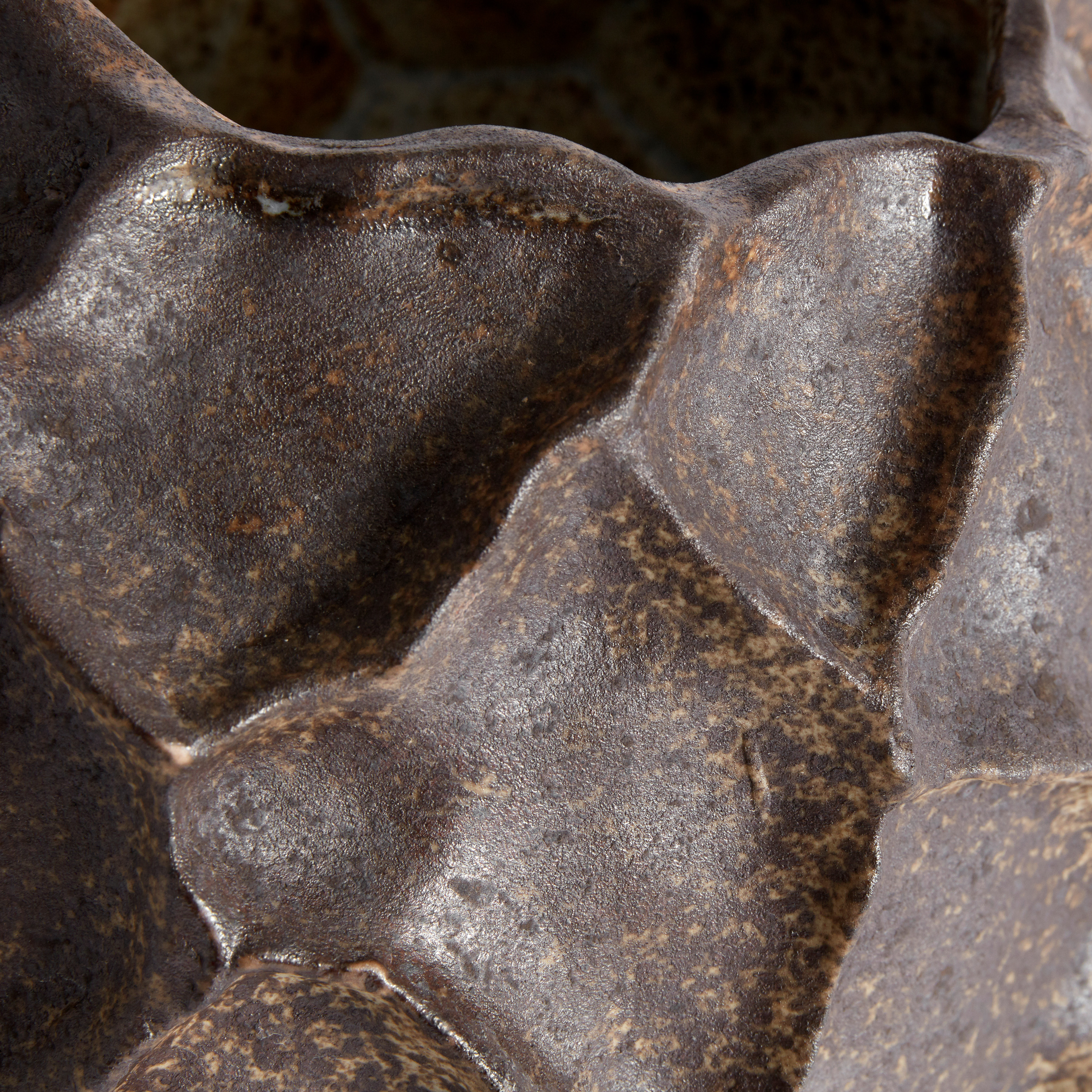 Muubs Soil Vas Chocolate Stoneware Ø18