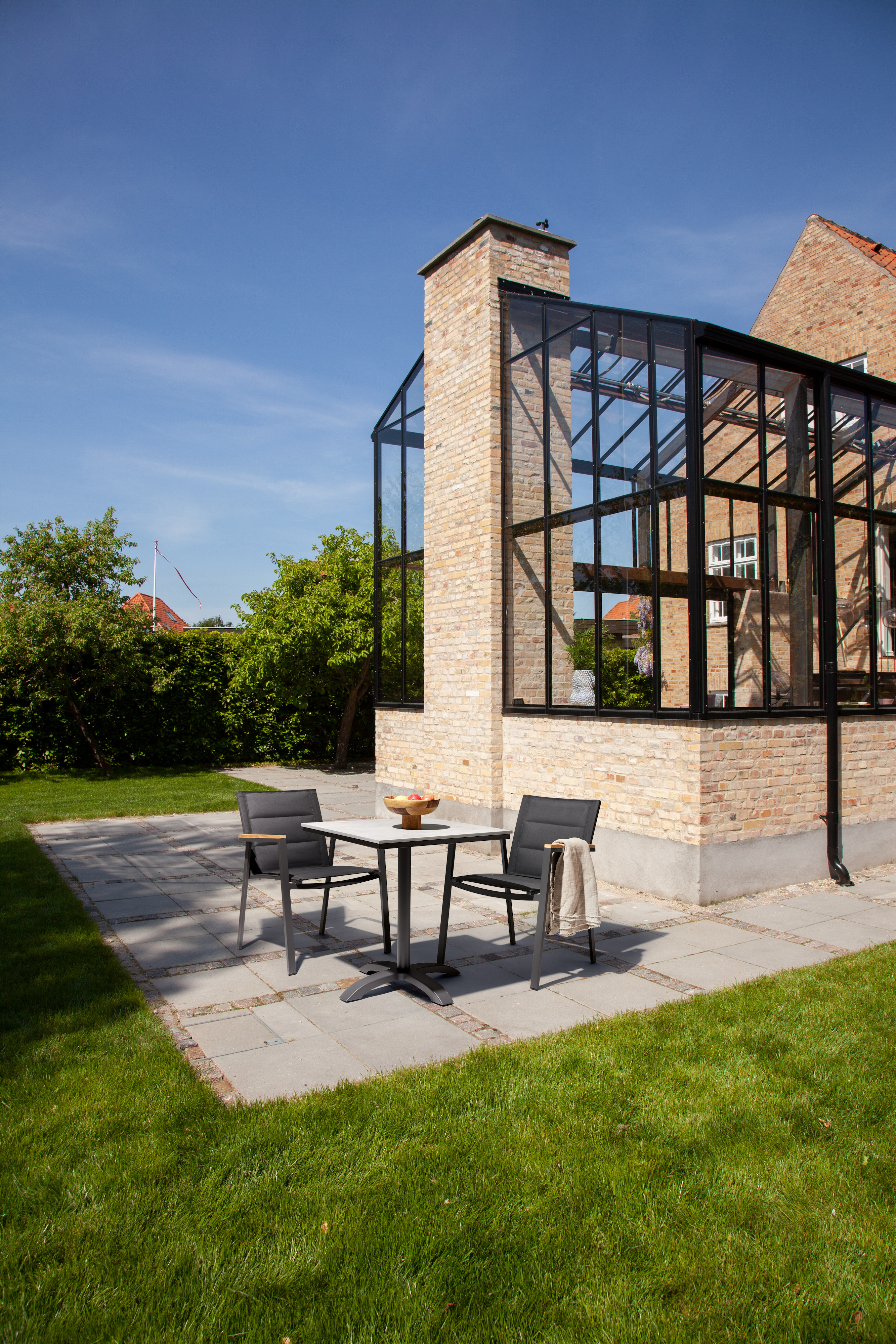 Cinas Mood Cafébord Antracit 70x70