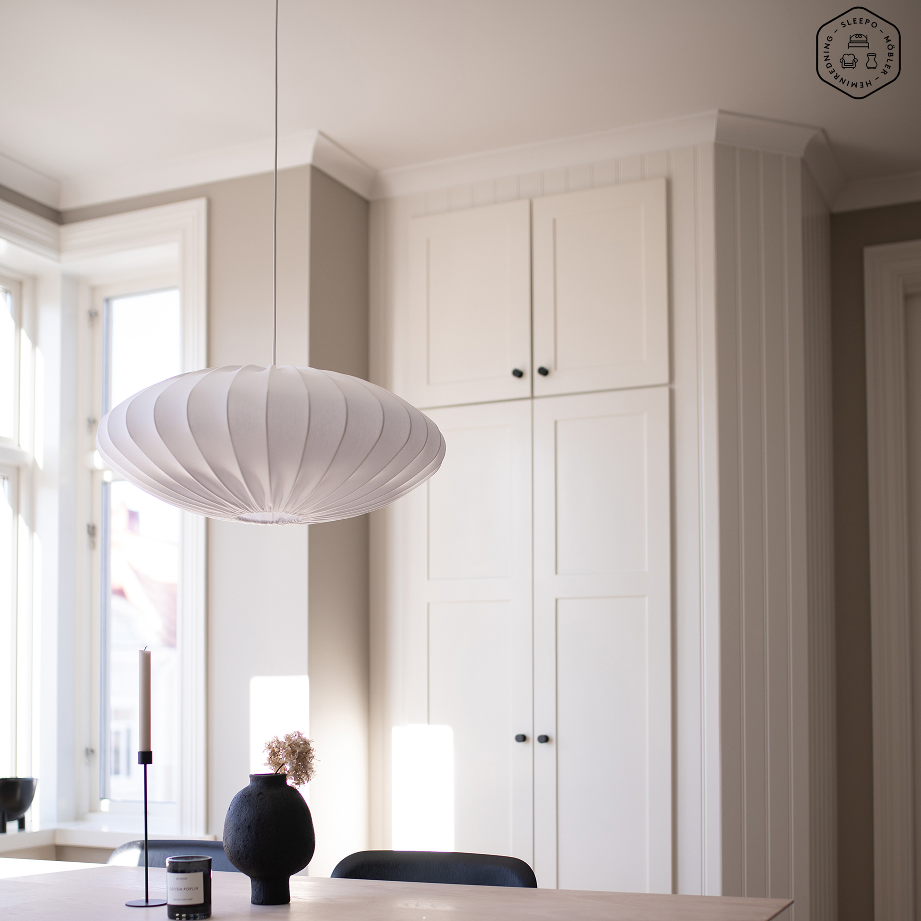 Watt &amp; Veke Ellipse Taklampa White 65cm