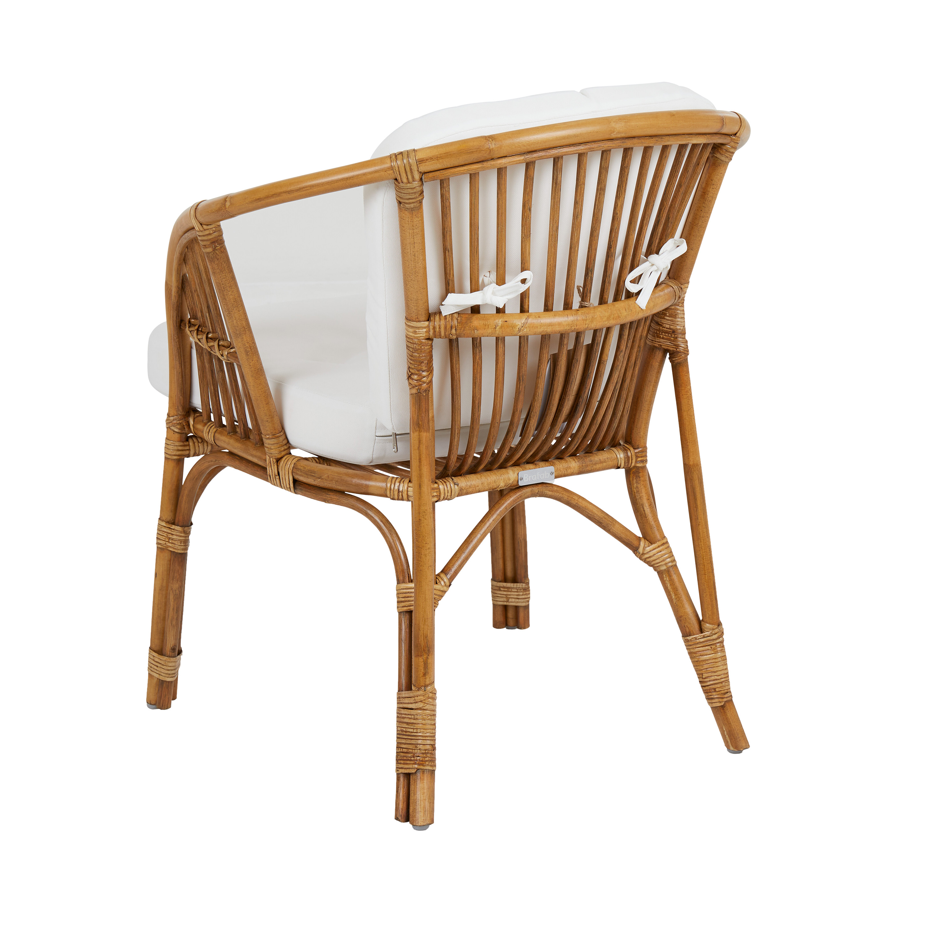 Brafab Astrakan Loungestol Natur/Vit