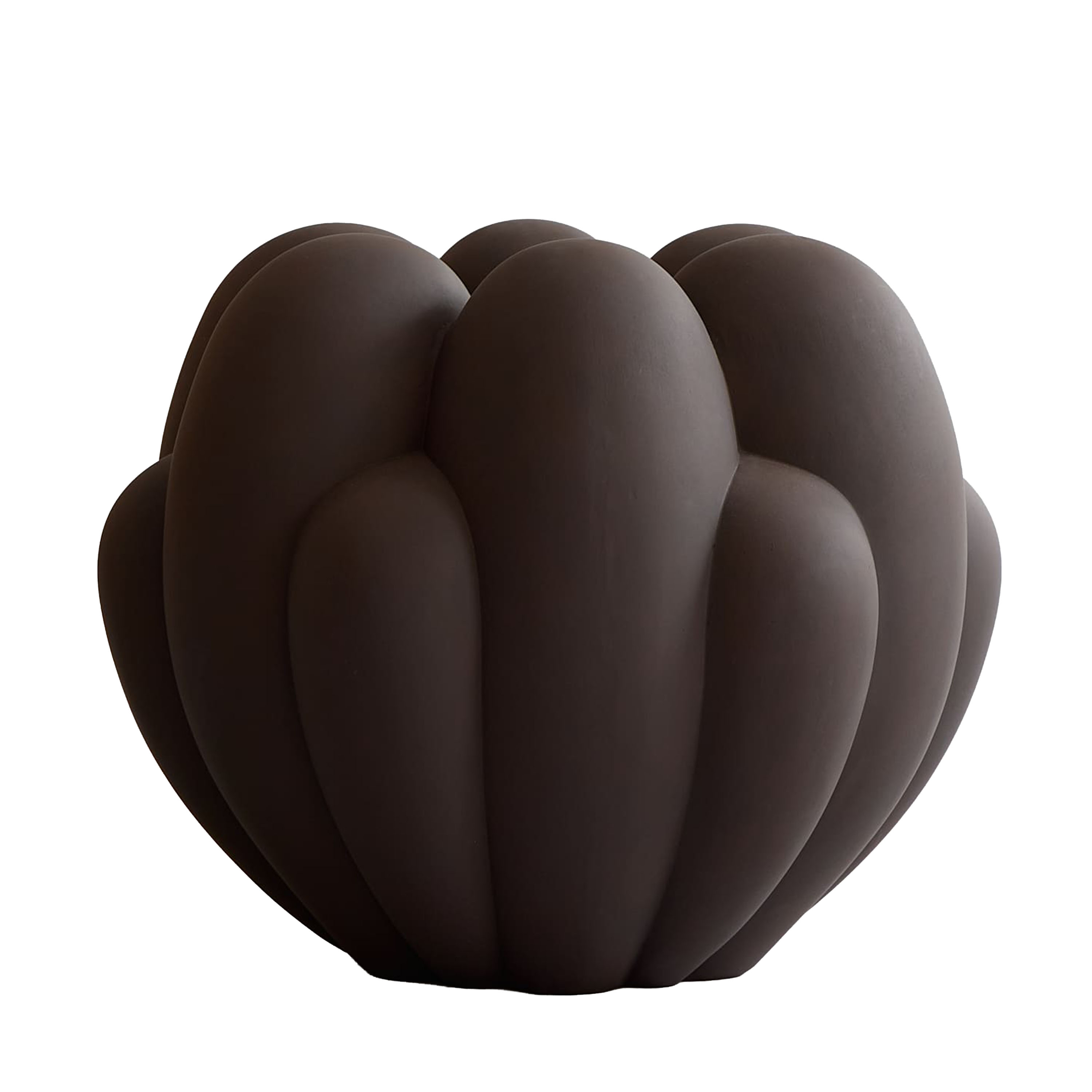 Bloom Vas Chocolate Brown Big