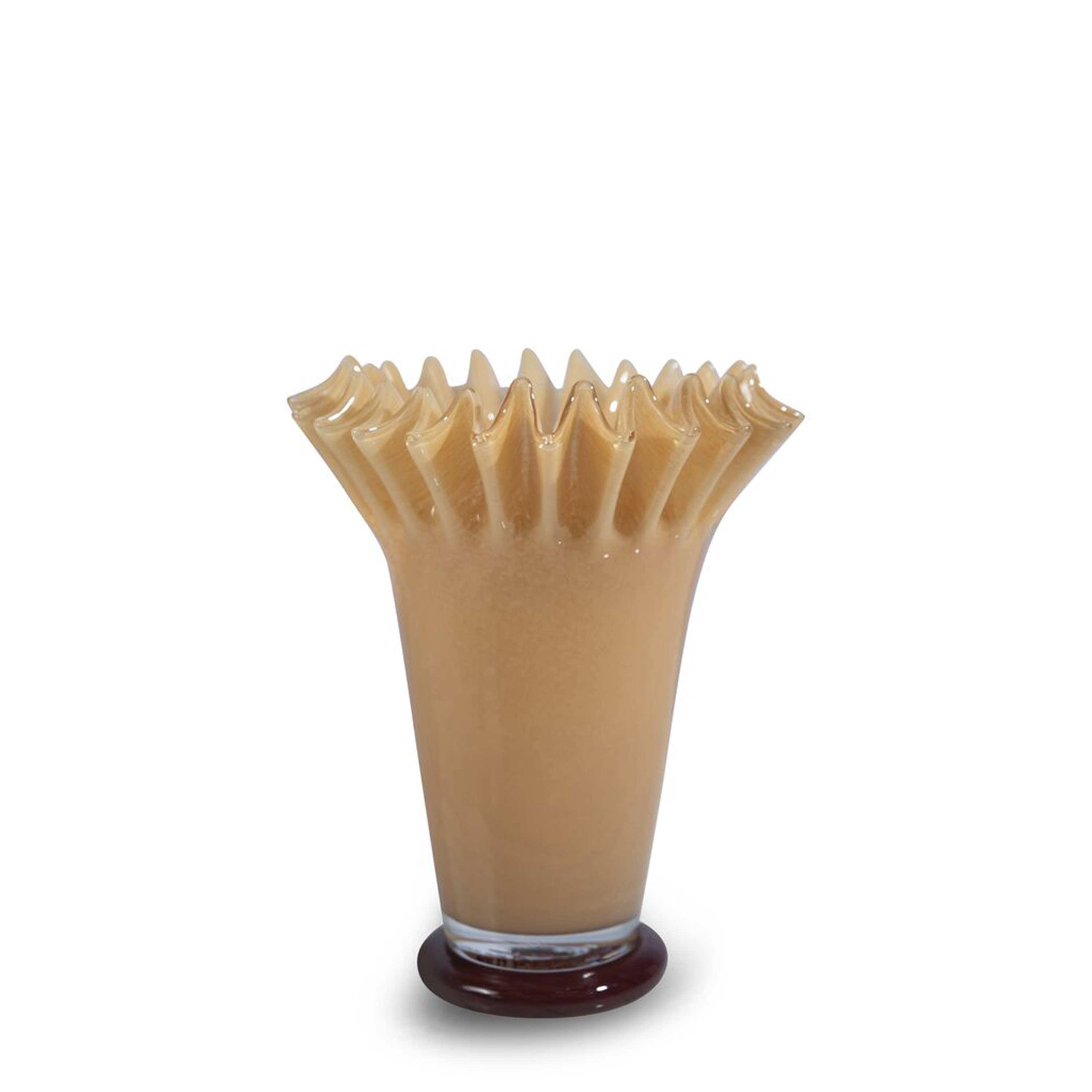 Byon - Lori Vas Gul/bordeaux 28cm