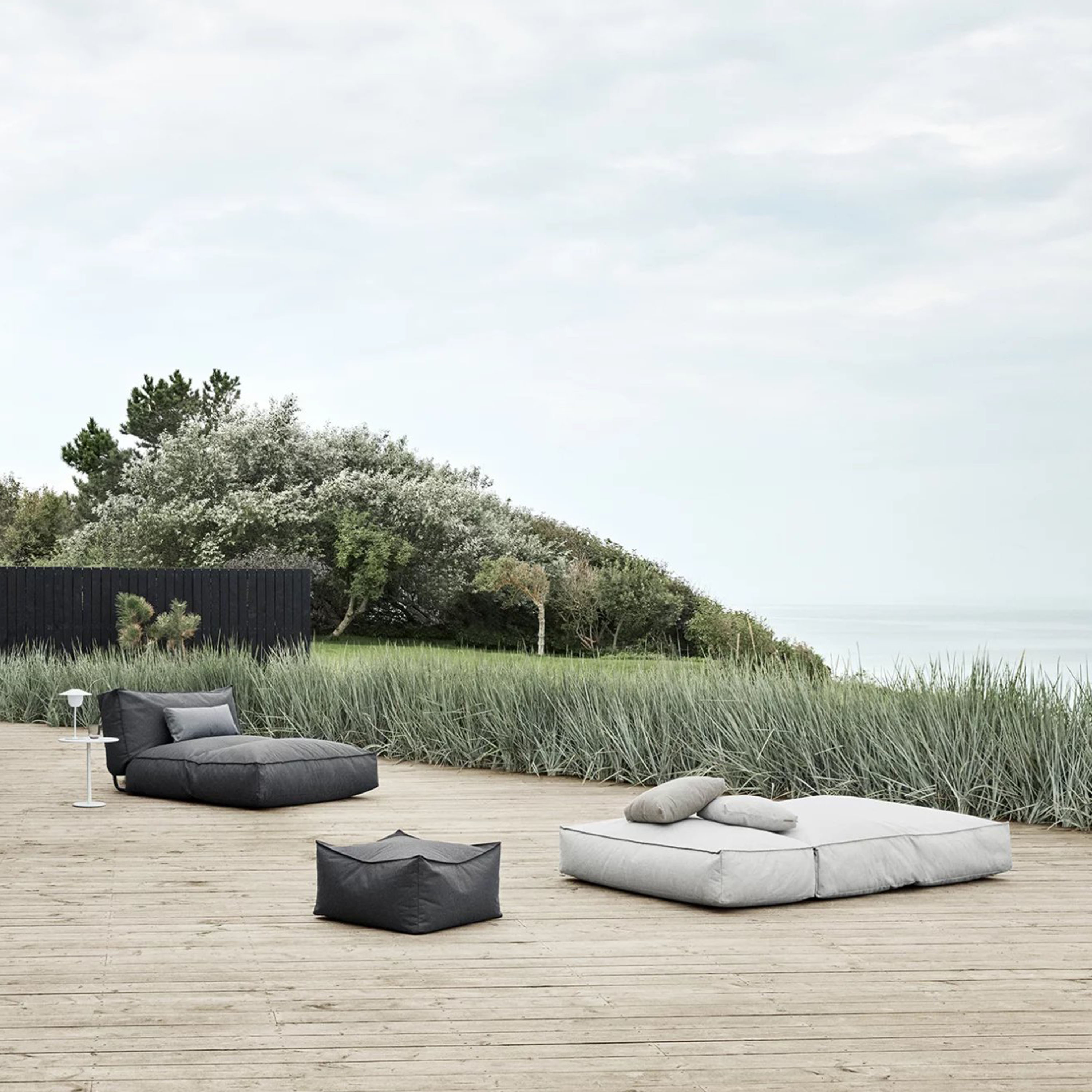 Blomus Stay Rahituoli Coal 60x60